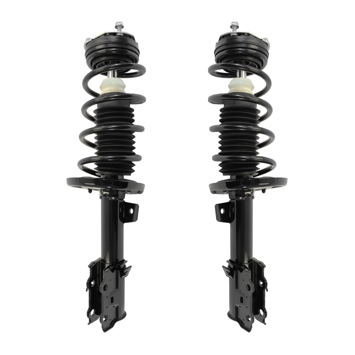 2-11947-11948-001 Suspension Strut & Coil Spring Assembly Set Fits Select Ford Fiesta