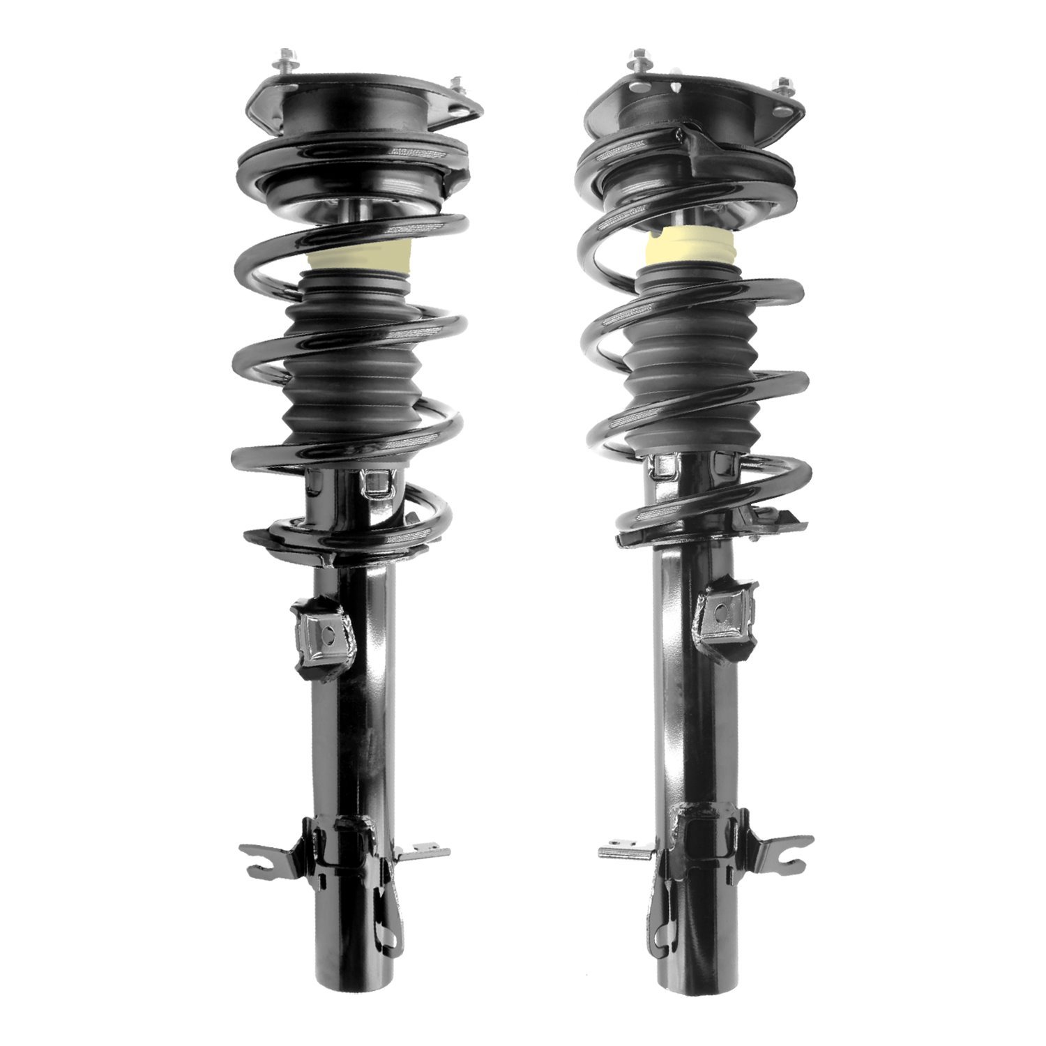 2-11965-11966-001 Front Suspension Strut & Coil Spring Assemby Set Fits Select Mini Cooper Countryman, Mini Cooper Paceman