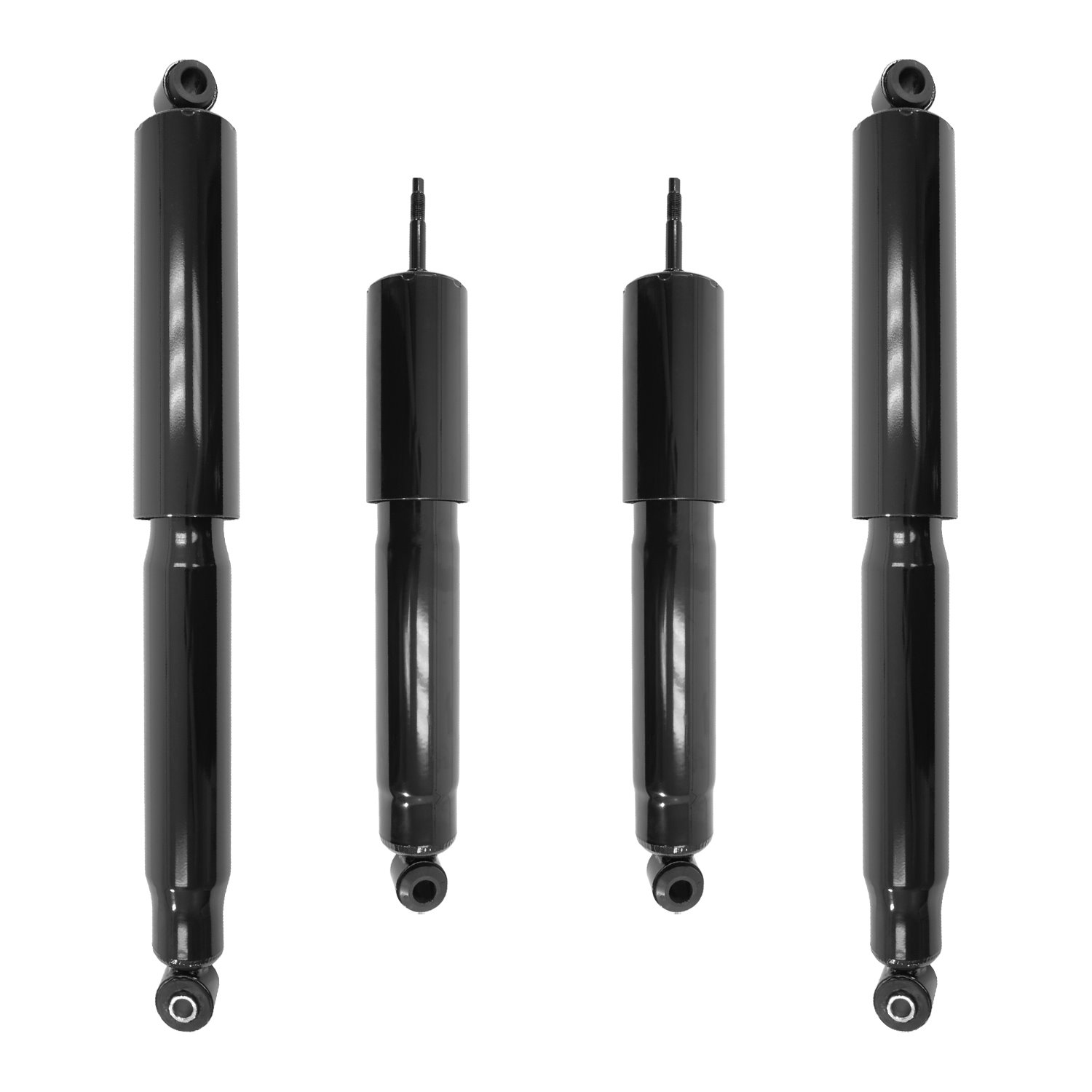 4-213110-252210-001 Front & Rear Nitrogen Gas Shock Absorber Kit Fits Select Ford F-350 Super Duty