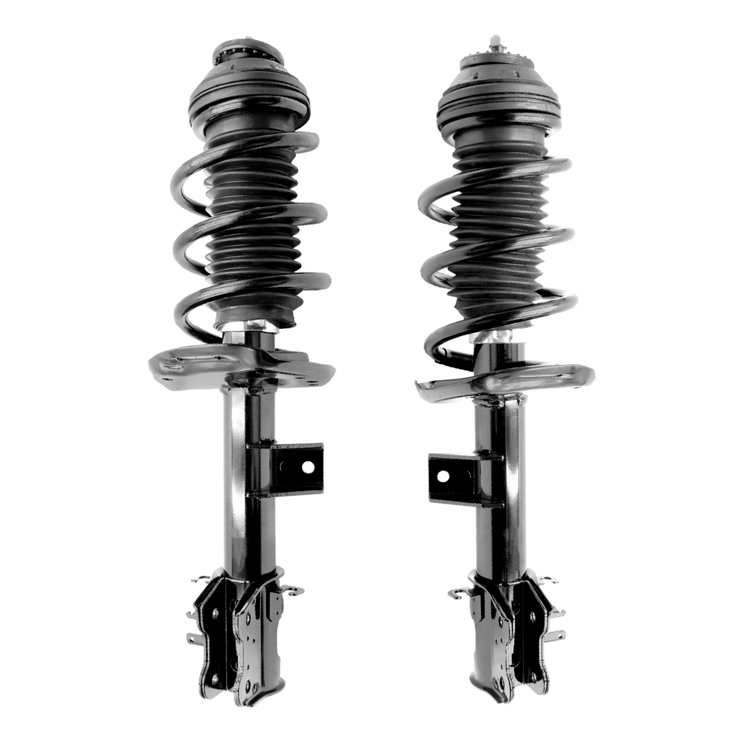 2-13551-13552-001 Front Suspension Strut & Coil Spring Assemby Set Fits Select Fiat 500