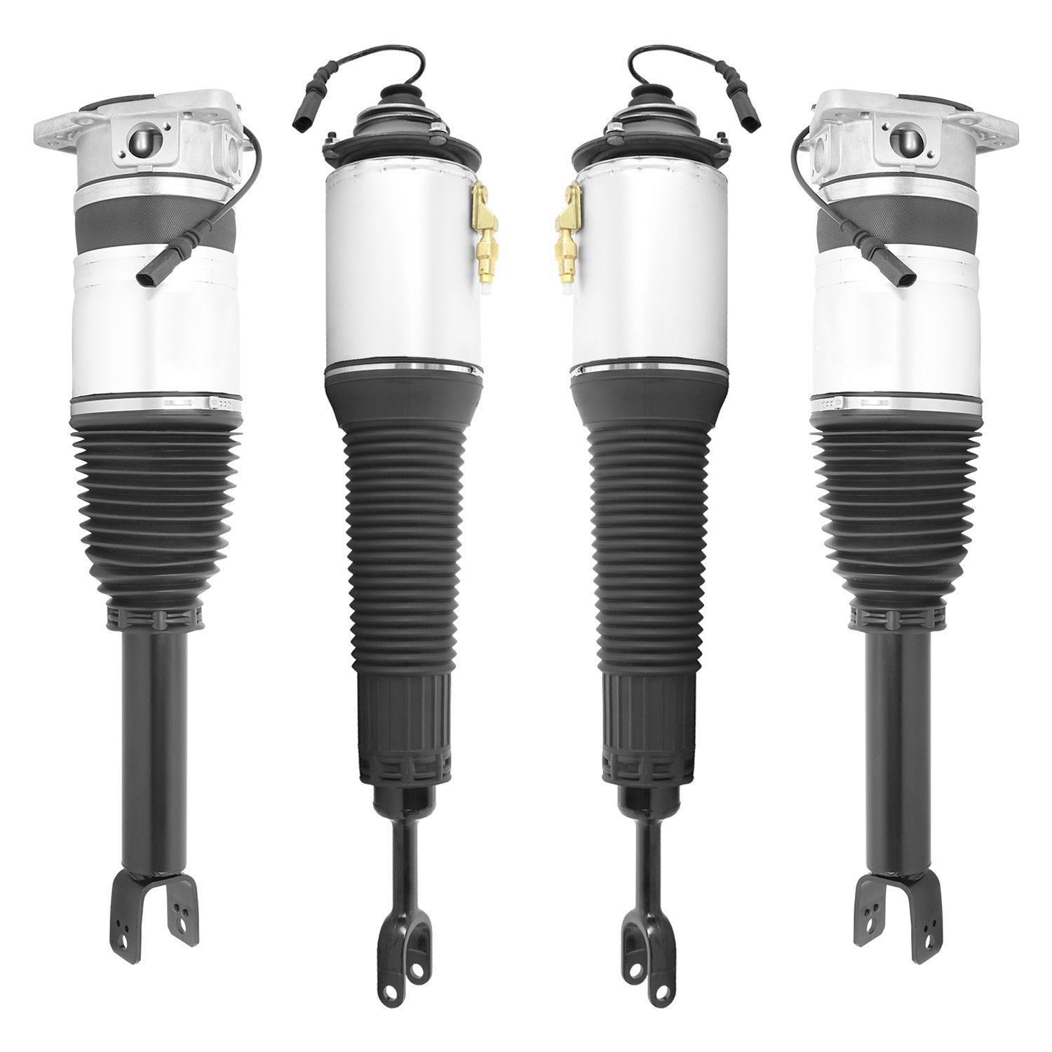 4-28-130001-28-530001 Front & Rear Electronic Suspension Air Strut Assembly Kit Fits Select Audi A8 Quattro