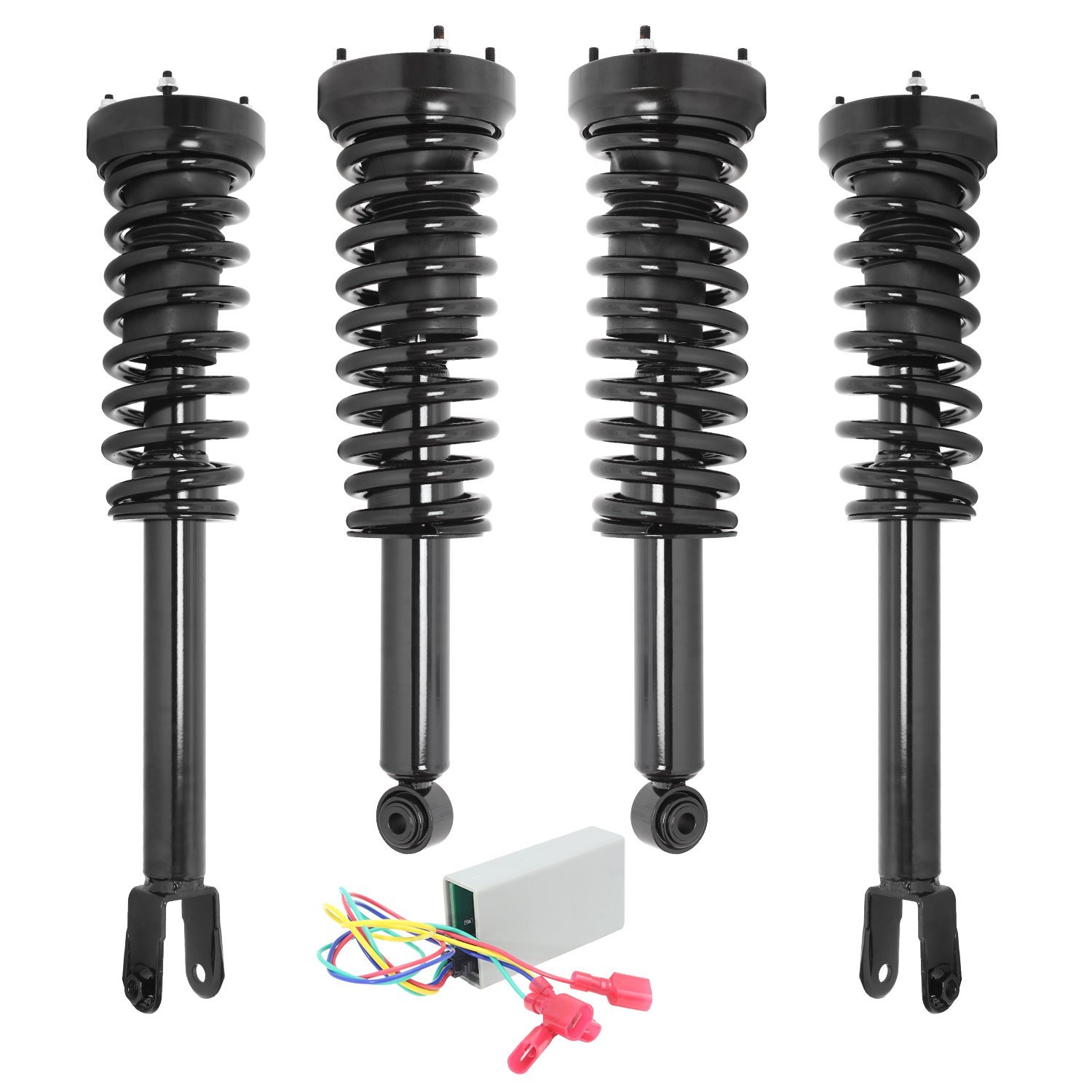 31-011700-4-S Air Spring To Coil Spring Conversion Kit Fits Select Jaguar