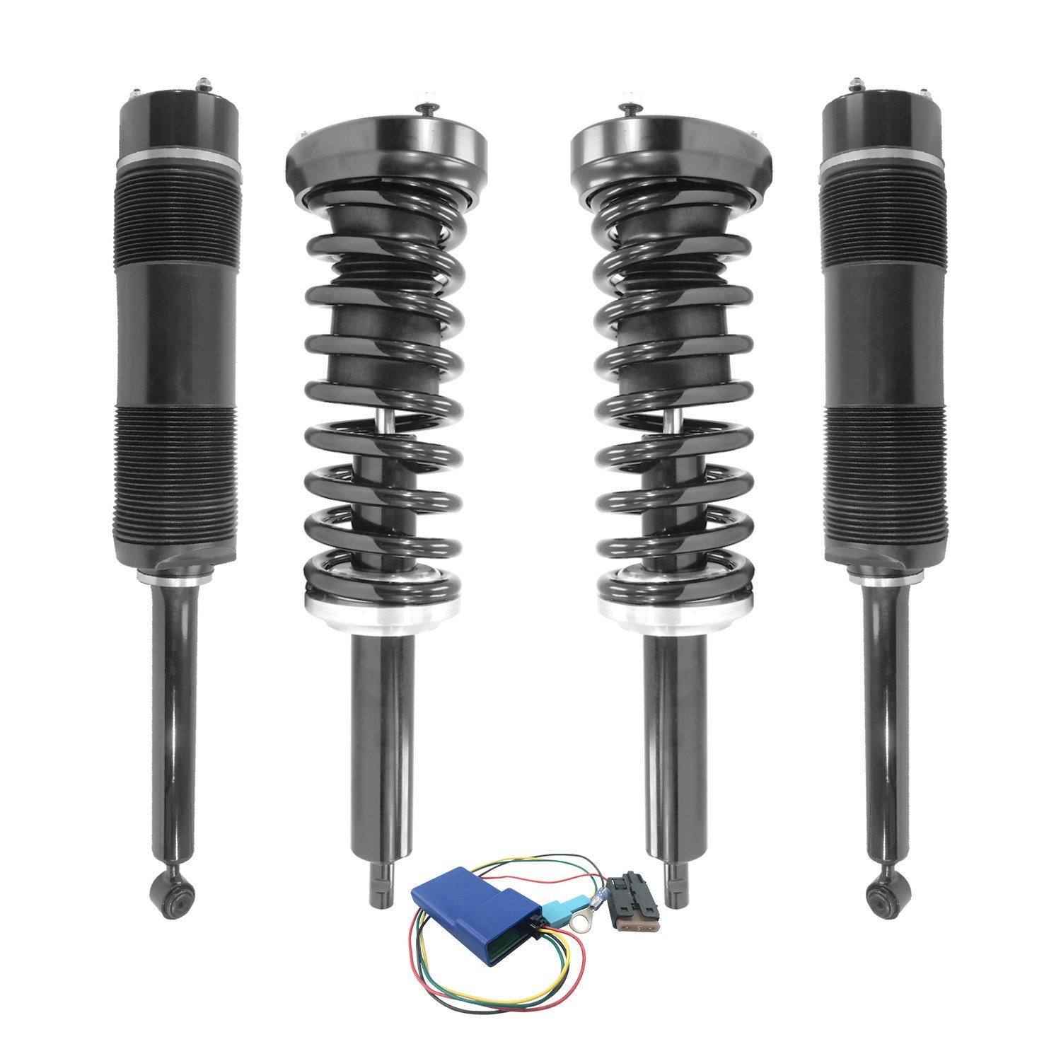 31-013500-4-S Air Spring To Coil Spring Conversion Kit Fits Select Mercedes-Benz S430, Mercedes-Benz S500