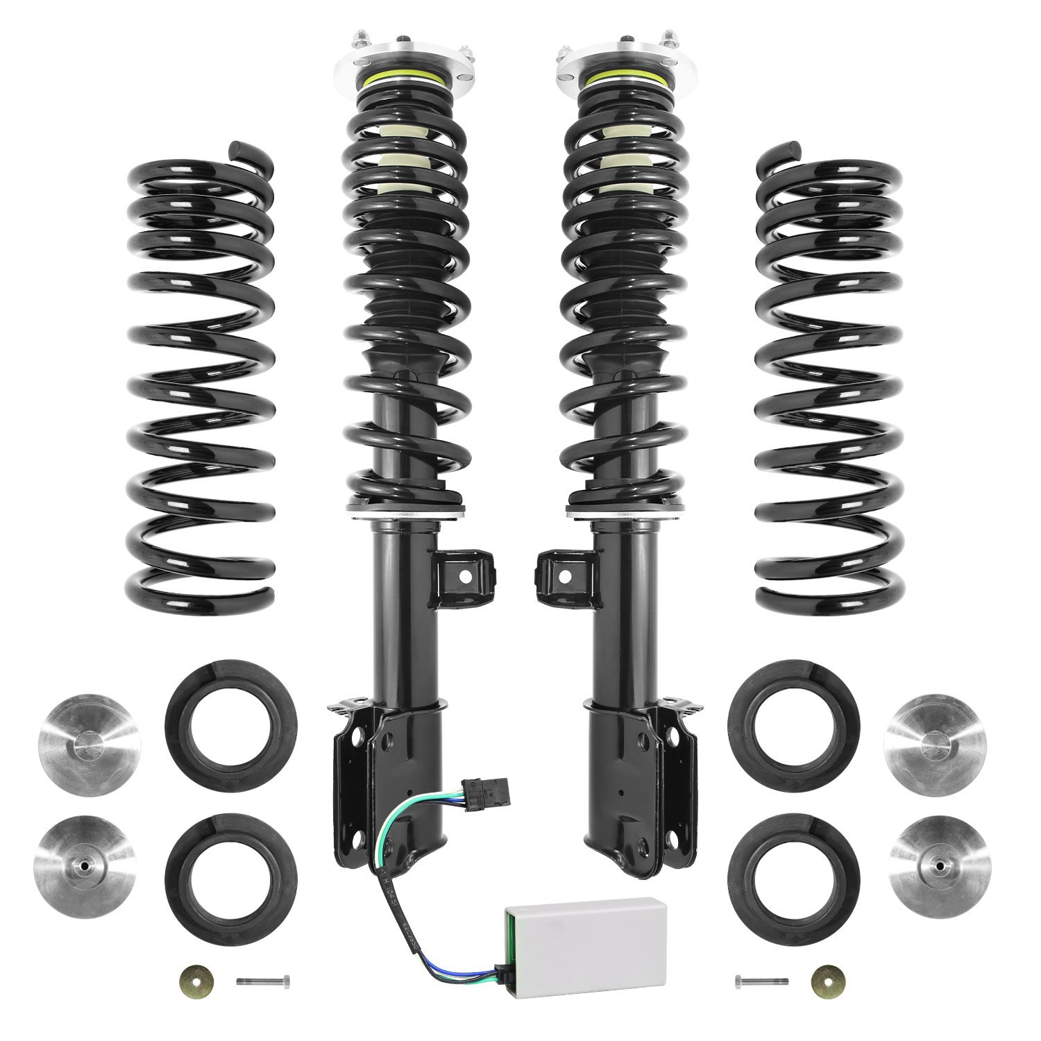31-072000-4-SP Air Spring To Coil Spring Conversion Kit Fits Select Land Rover Range Rover