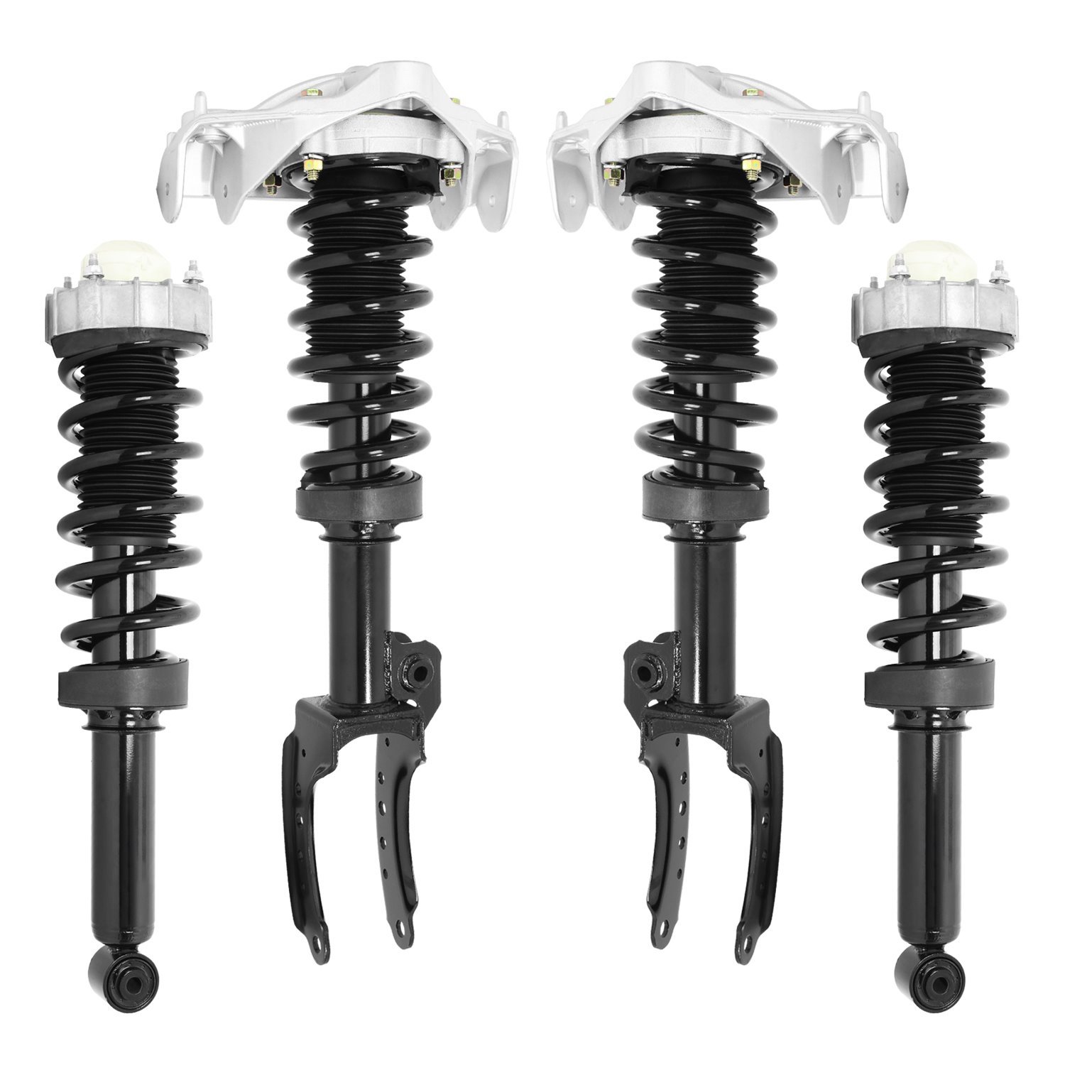 4-31-132500-A-31-532500 Air Spring To Coil Spring Conversion Kit Fits Select Porsche Cayenne, Audi Q7, Volkswagen Touareg