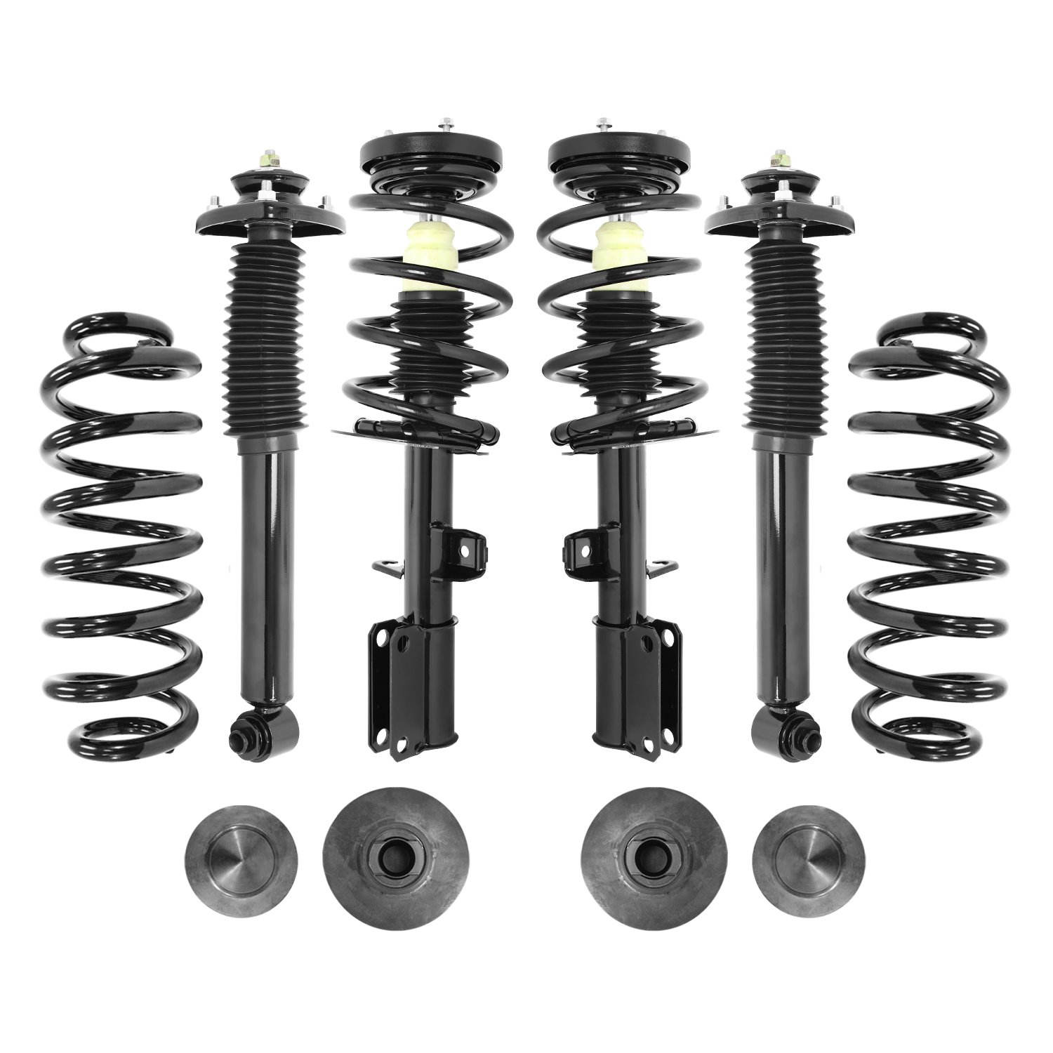 4-12-525000 Air Spring To Coil Spring Conversion Kit Fits Select BMW X5