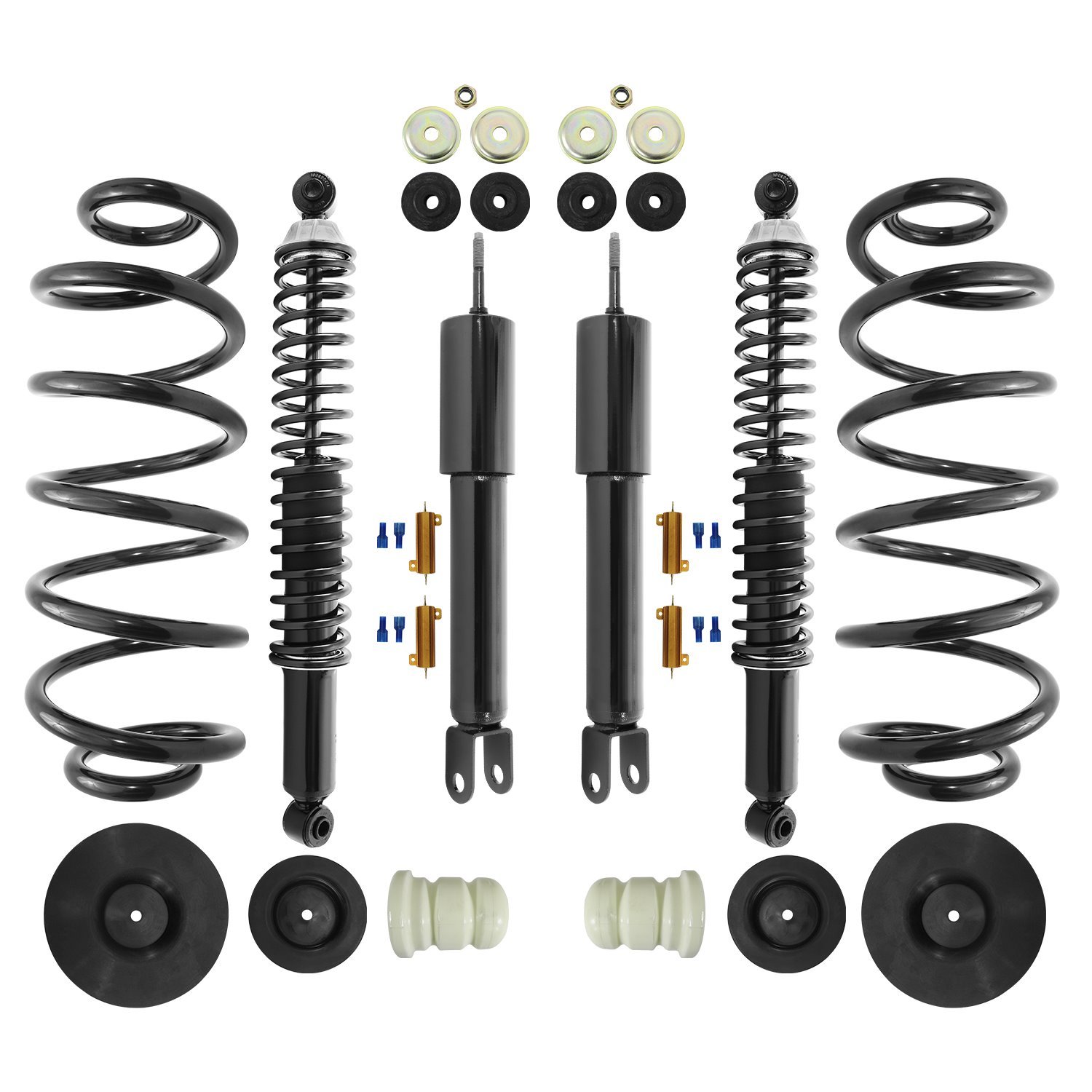 4-30-515000 Air Spring To Coil Spring Conversion Kit Fits Select Cadillac Escalade, Chevy Tahoe, GMC Yukon
