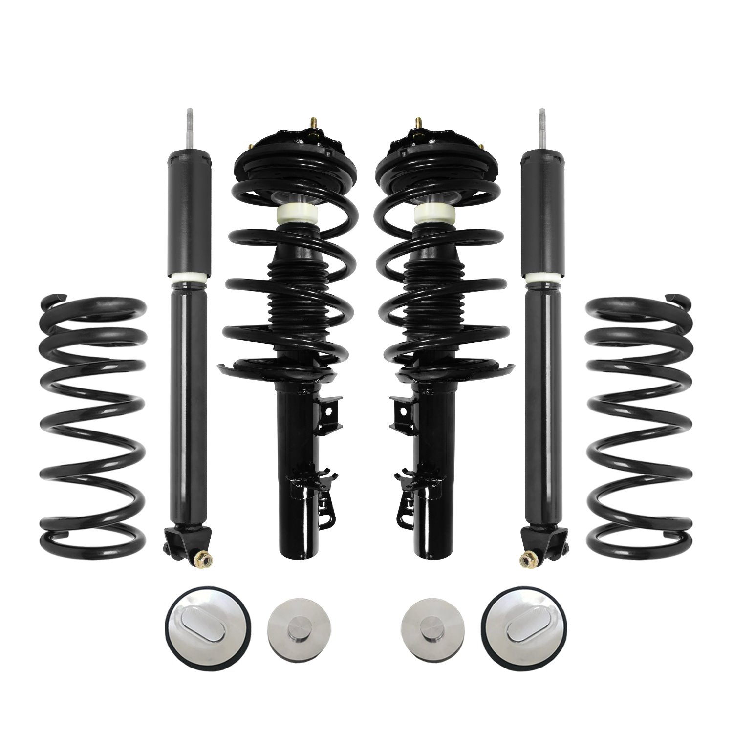 4-61690c-KIT Air Spring To Coil Spring Conversion Kit Fits Select Lincoln Continental