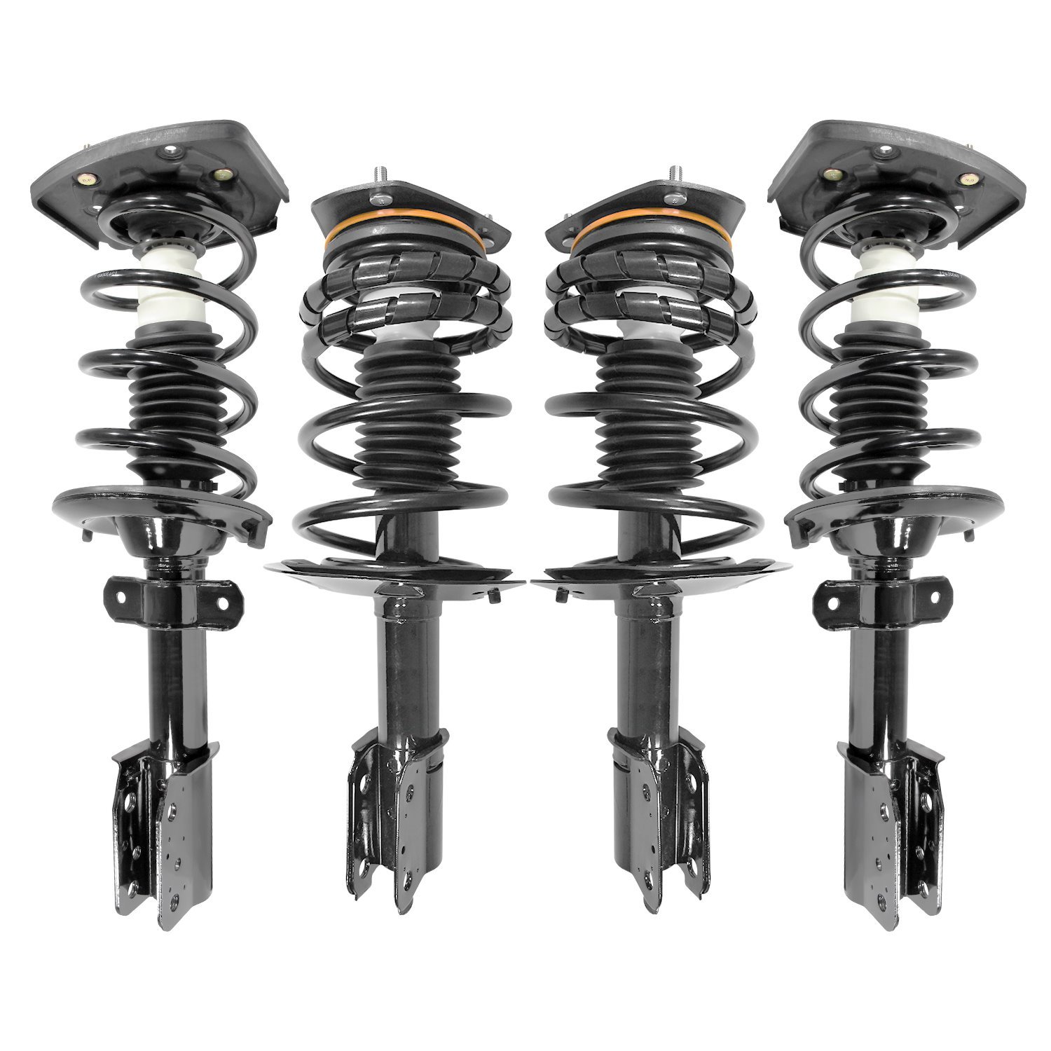 4-11020-15021-001 Front & Rear Suspension Strut & Coil Spring Assembly Kit Fits Select GM