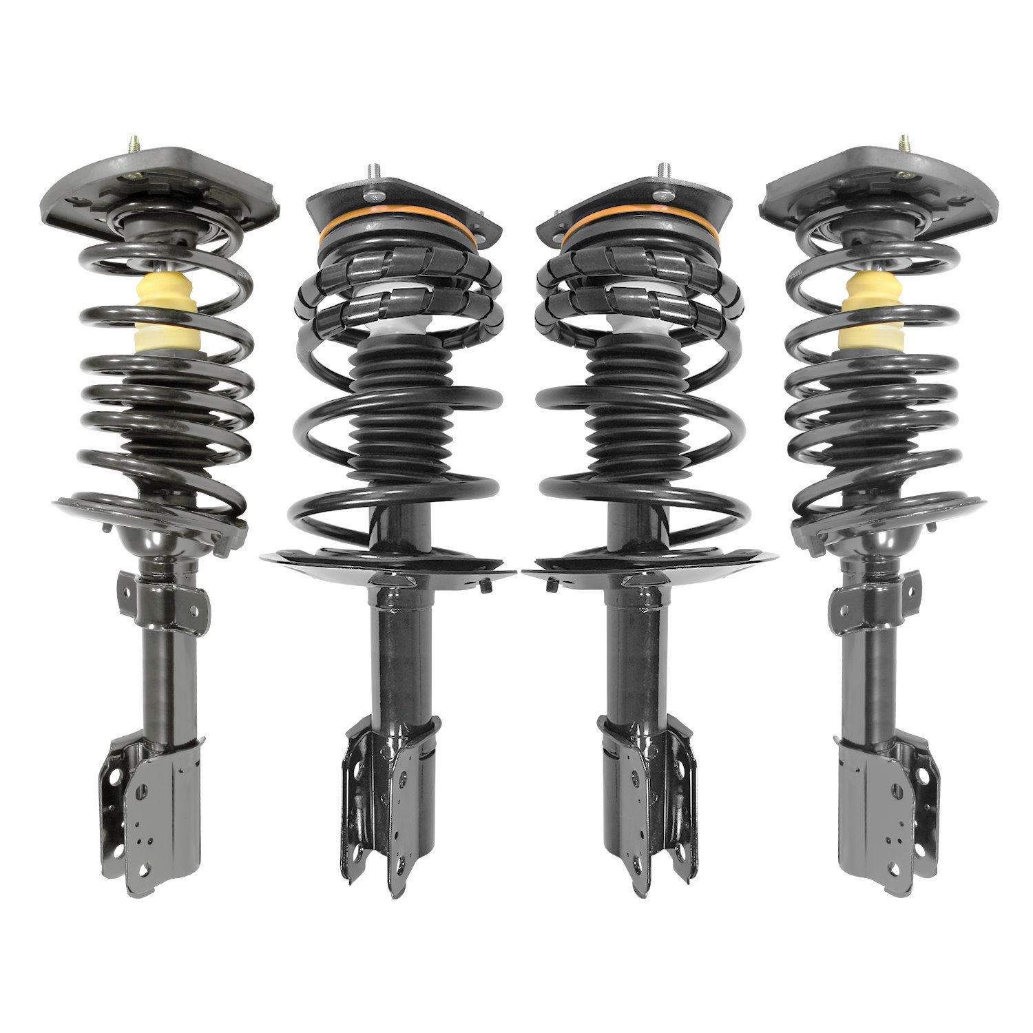 4-11020-15311-001 Front & Rear Suspension Strut & Coil Spring Assembly Kit Fits Select GM