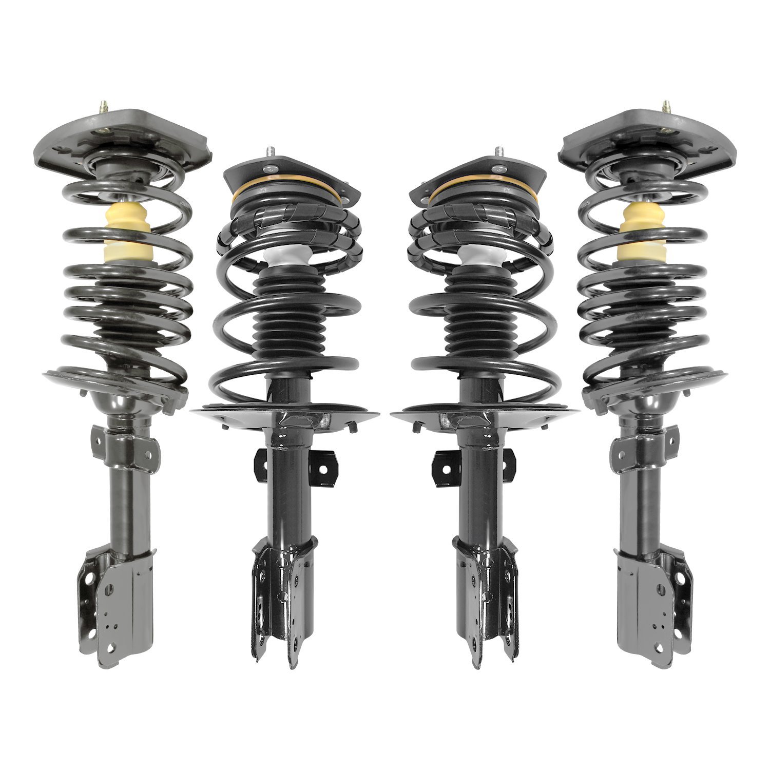 4-11024-15311-001 Front & Rear Suspension Strut & Coil Spring Assembly Kit Fits Select Pontiac Grand Prix