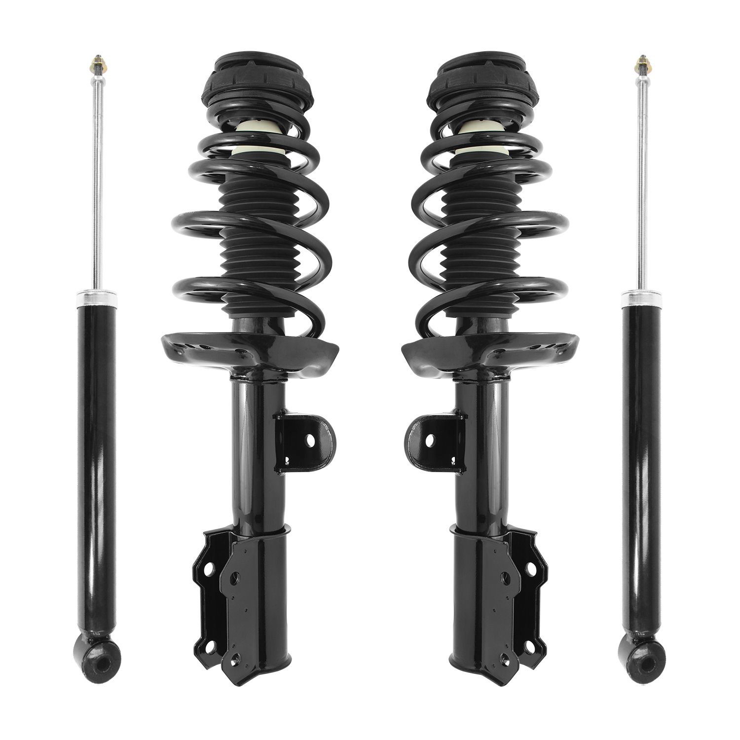 4-11053-251180-001 Front & Rear Suspension Strut & Coil Spring Assembly Fits Select Chevy Volt