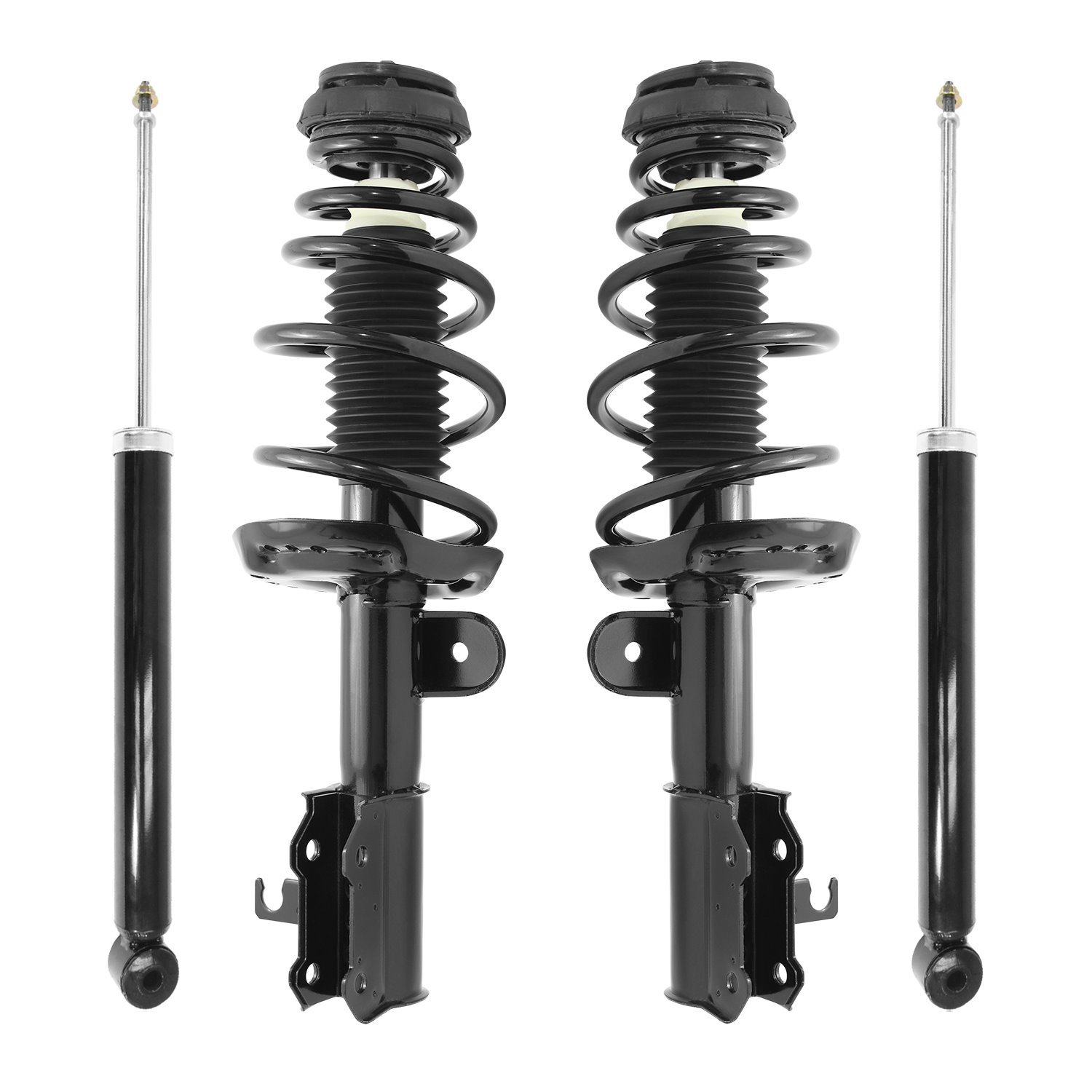 4-11057-251180-001 Front & Rear Suspension Strut & Coil Spring Assembly Fits Select Chevy Volt