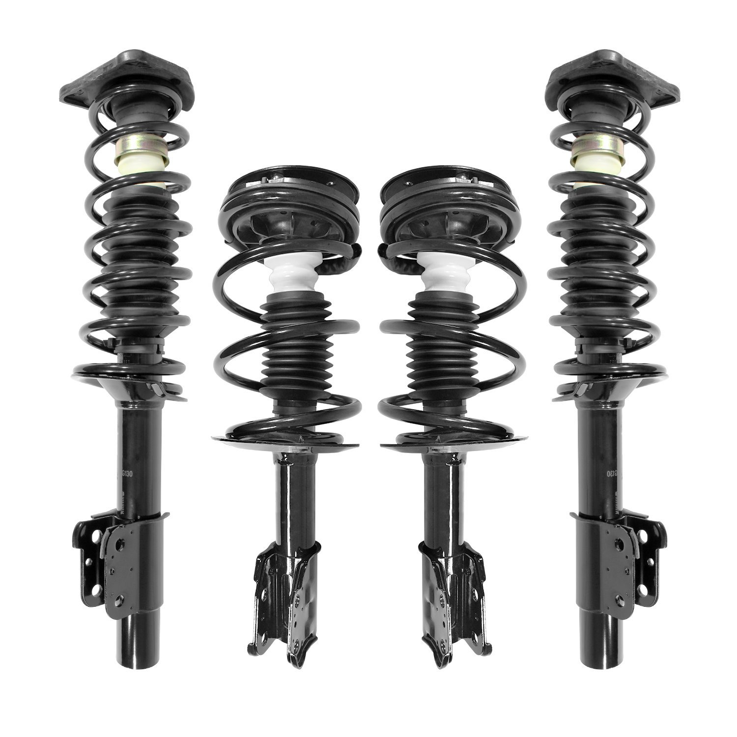 4-11110-15130-001 Front & Rear Suspension Strut & Coil Spring Assembly Kit Fits Select GM