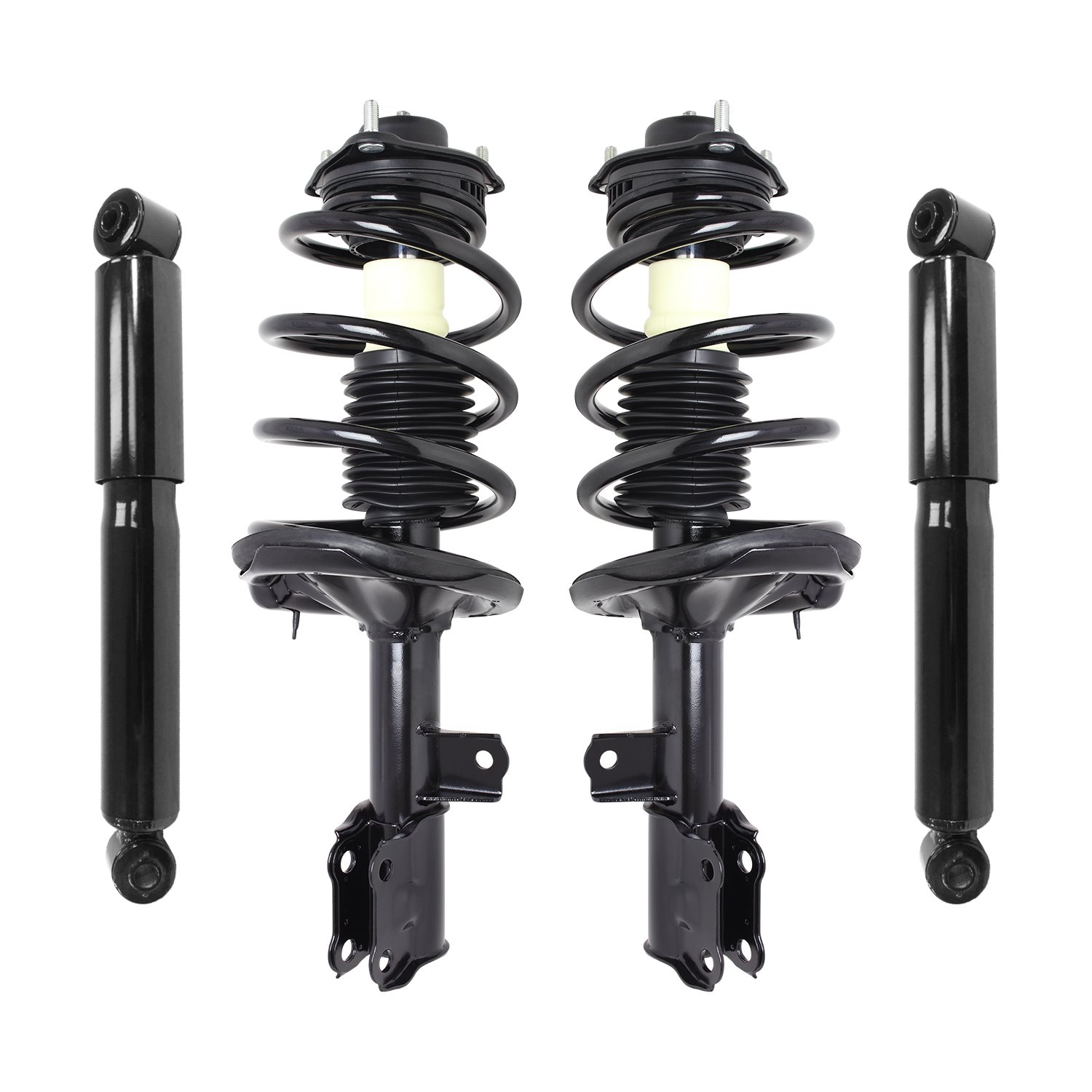 4-11125-259970-001 Front & Rear Suspension Strut & Coil Spring Assembly Fits Select Kia Forte5, Kia Forte Koup, Kia Forte