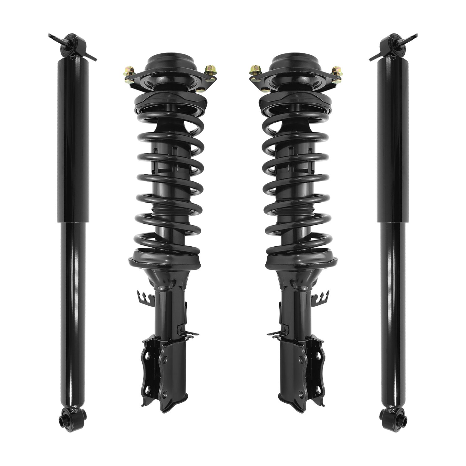 4-11127-259380-001 Front & Rear Suspension Strut & Coil Spring Assembly Fits Select Kia Rio