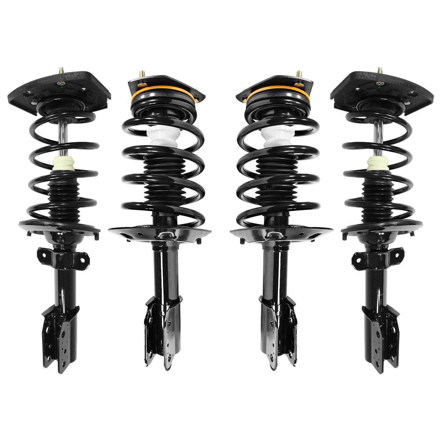 4-11130-15313-001 Front & Rear Suspension Strut & Coil Spring Assembly Kit Fits Select Chevy Impala