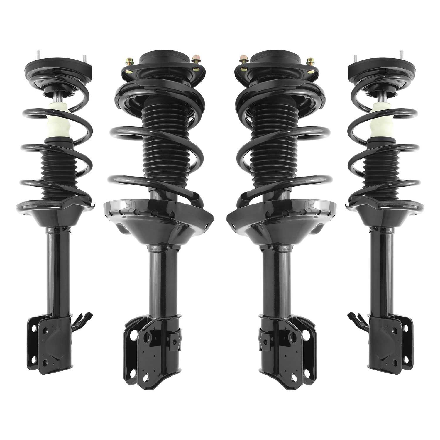 4-11157-15335-001 Front & Rear Suspension Strut & Coil Spring Assembly Kit Fits Select Subaru Impreza