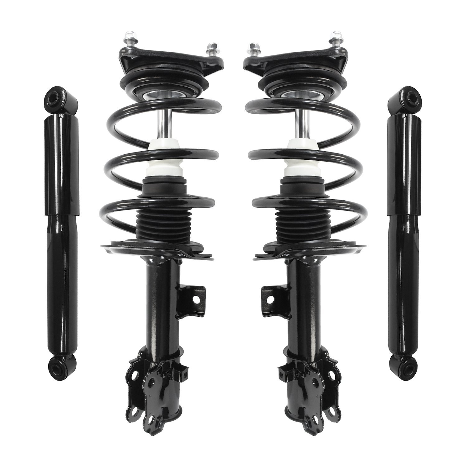 4-11187-259180-001 Front & Rear Suspension Strut & Coil Spring Assembly Fits Select Kia Forte5, Kia Forte Koup, Kia Forte