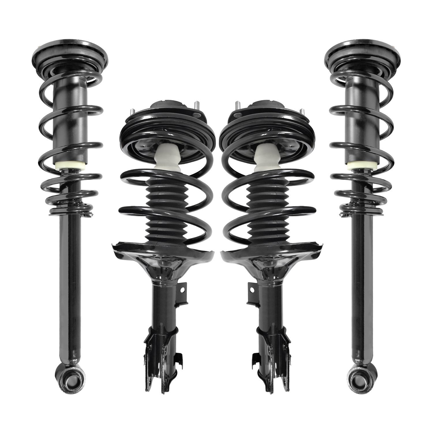 4-11191-15940-001 Front & Rear Suspension Strut & Coil Spring Assembly Kit Fits Select Mitsubishi Eclipse
