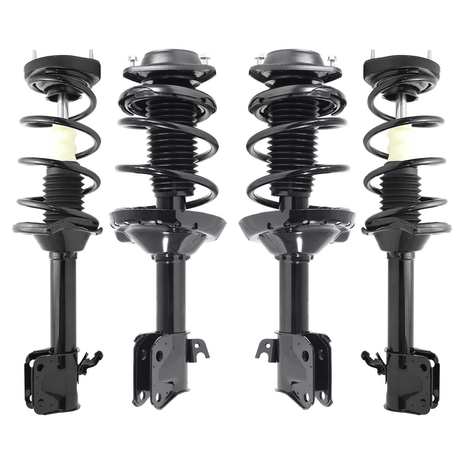 4-11197-15333-001 Front & Rear Suspension Strut & Coil Spring Assembly Kit Fits Select Subaru Impreza