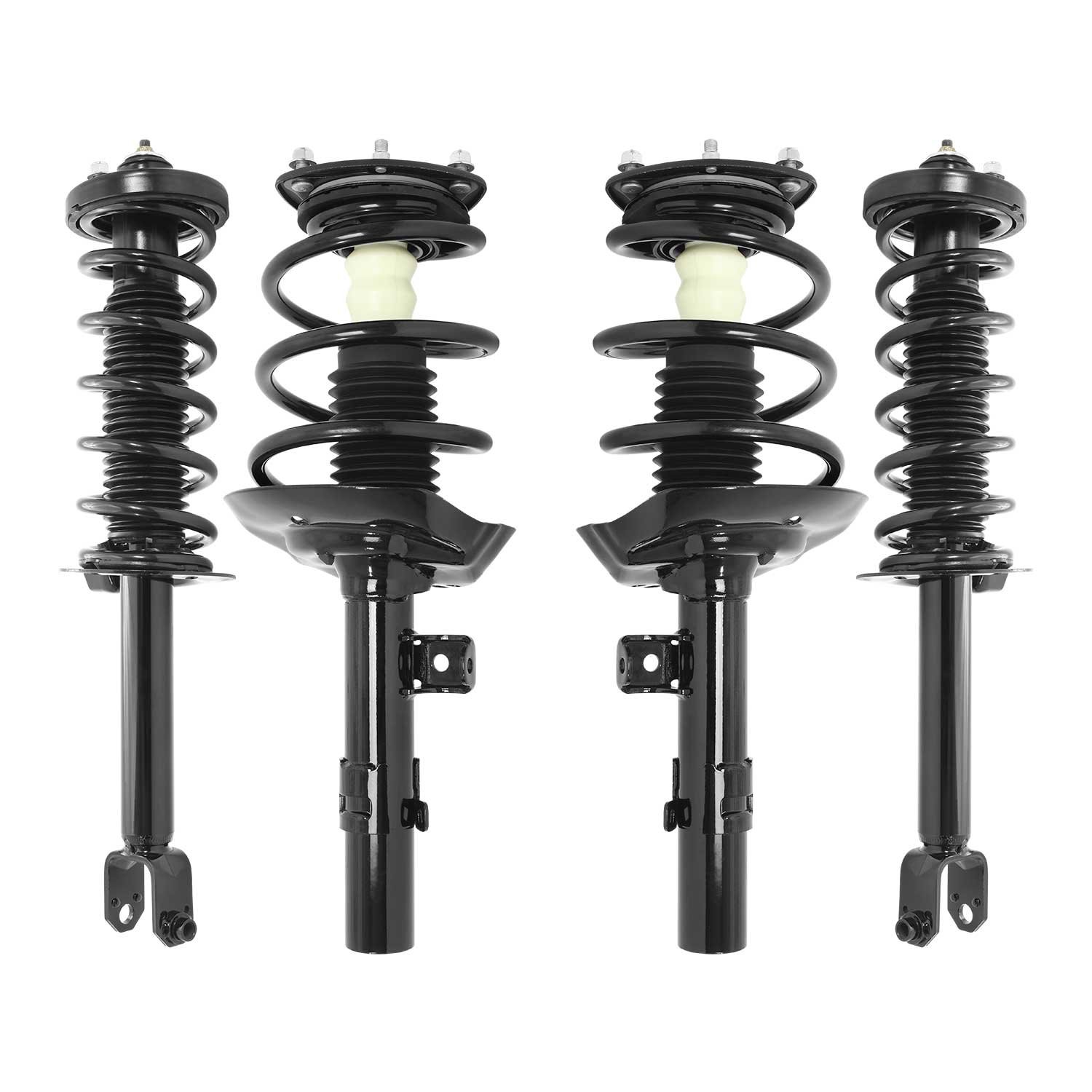 4-11215-15971-001 Front & Rear Suspension Strut & Coil Spring Assembly Kit Fits Select Honda Accord