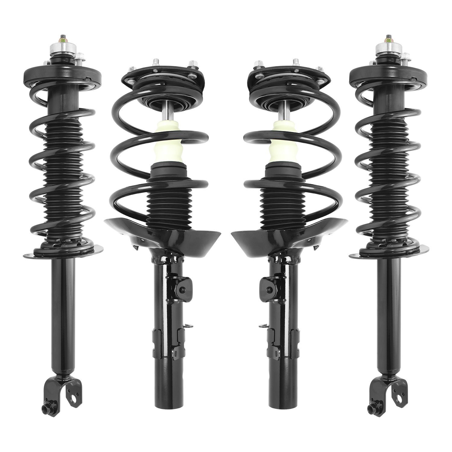 4-11217-15960-001 Front & Rear Suspension Strut & Coil Spring Assembly Kit Fits Select Honda Accord
