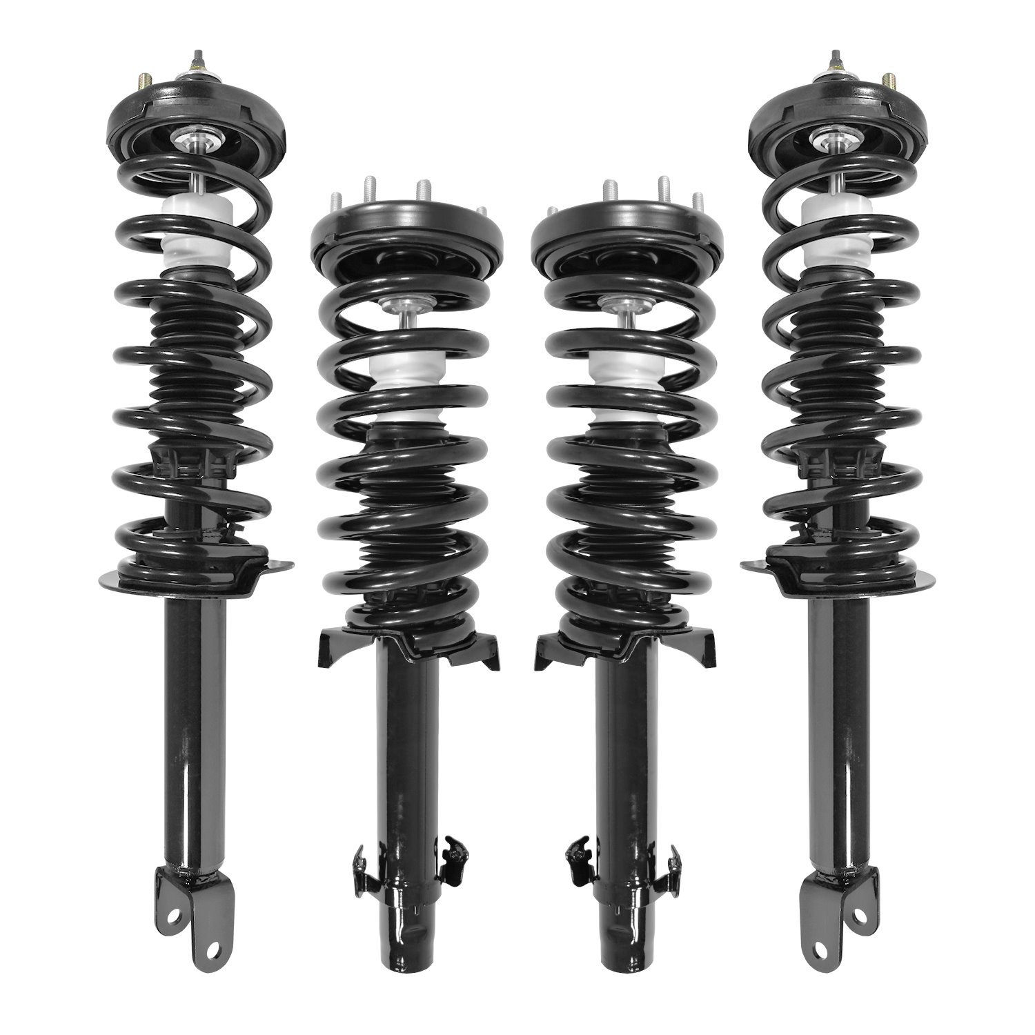 4-11235-15180-001 Front & Rear Suspension Strut & Coil Spring Assembly Kit Fits Select Honda Accord