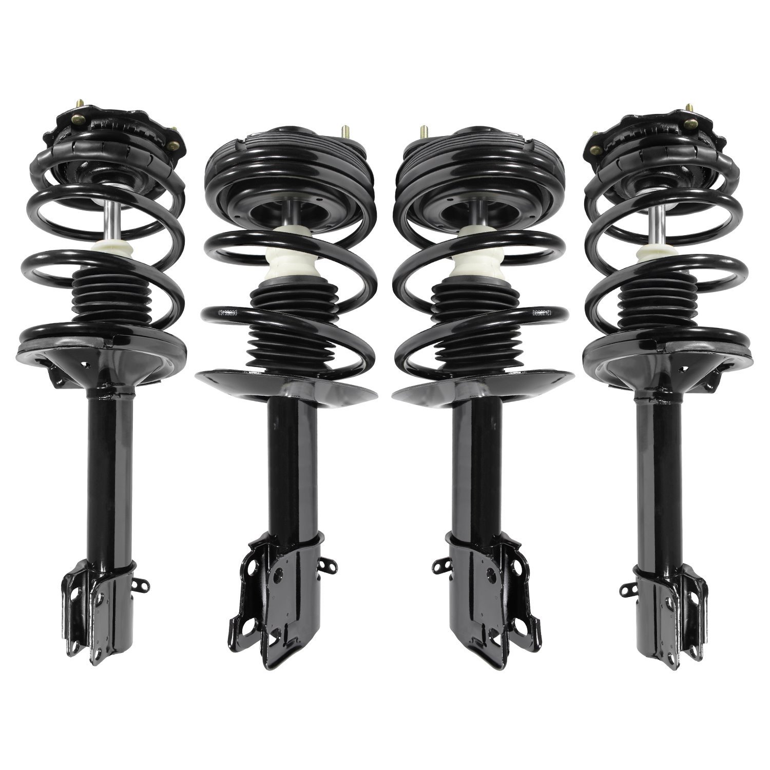 4-11240-15120-001 Front & Rear Suspension Strut & Coil Spring Assembly Kit Fits Select Dodge Neon, Plymouth Neon