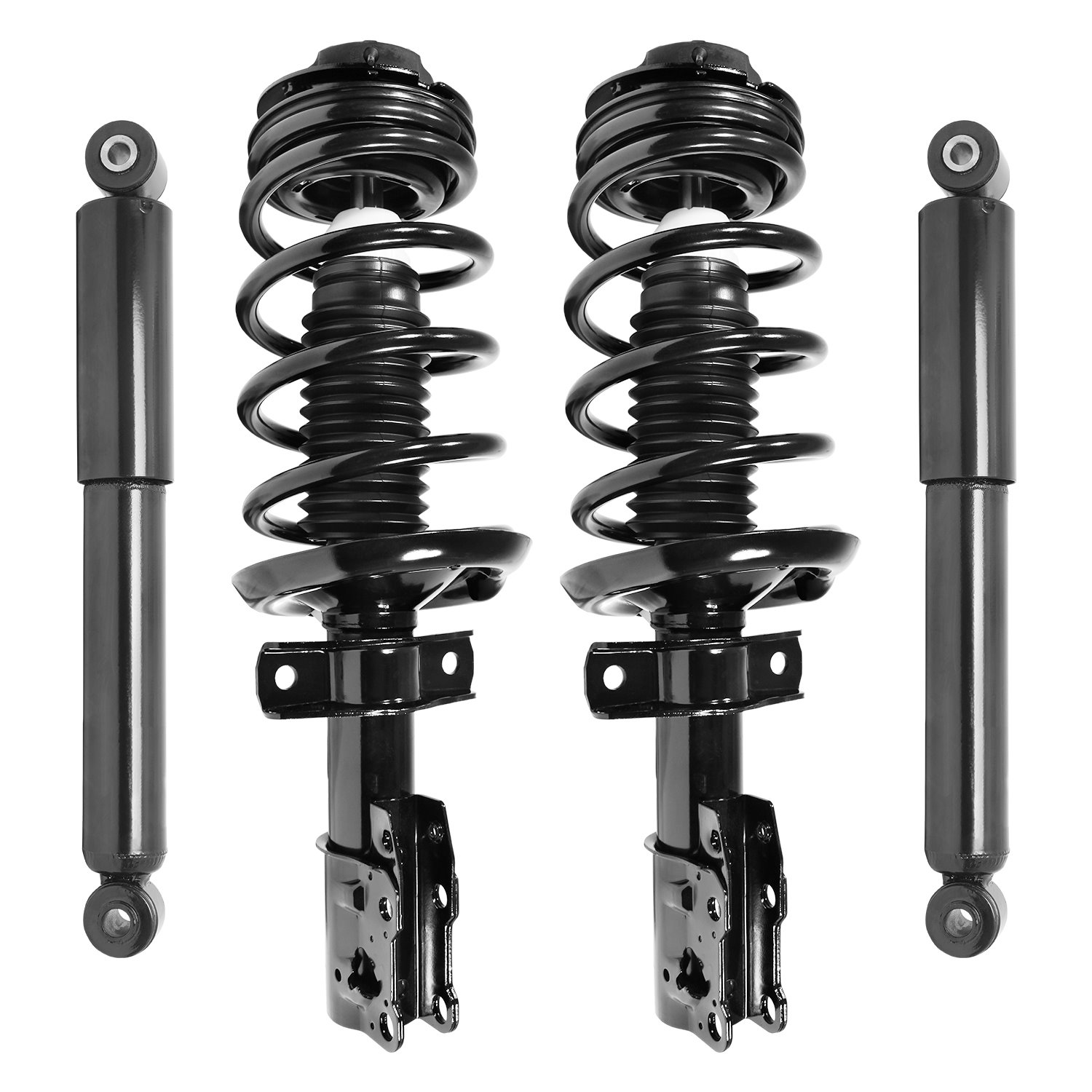 4-11270-259600-001 Front & Rear Suspension Strut & Coil Spring Assembly Fits Select Saturn Ion