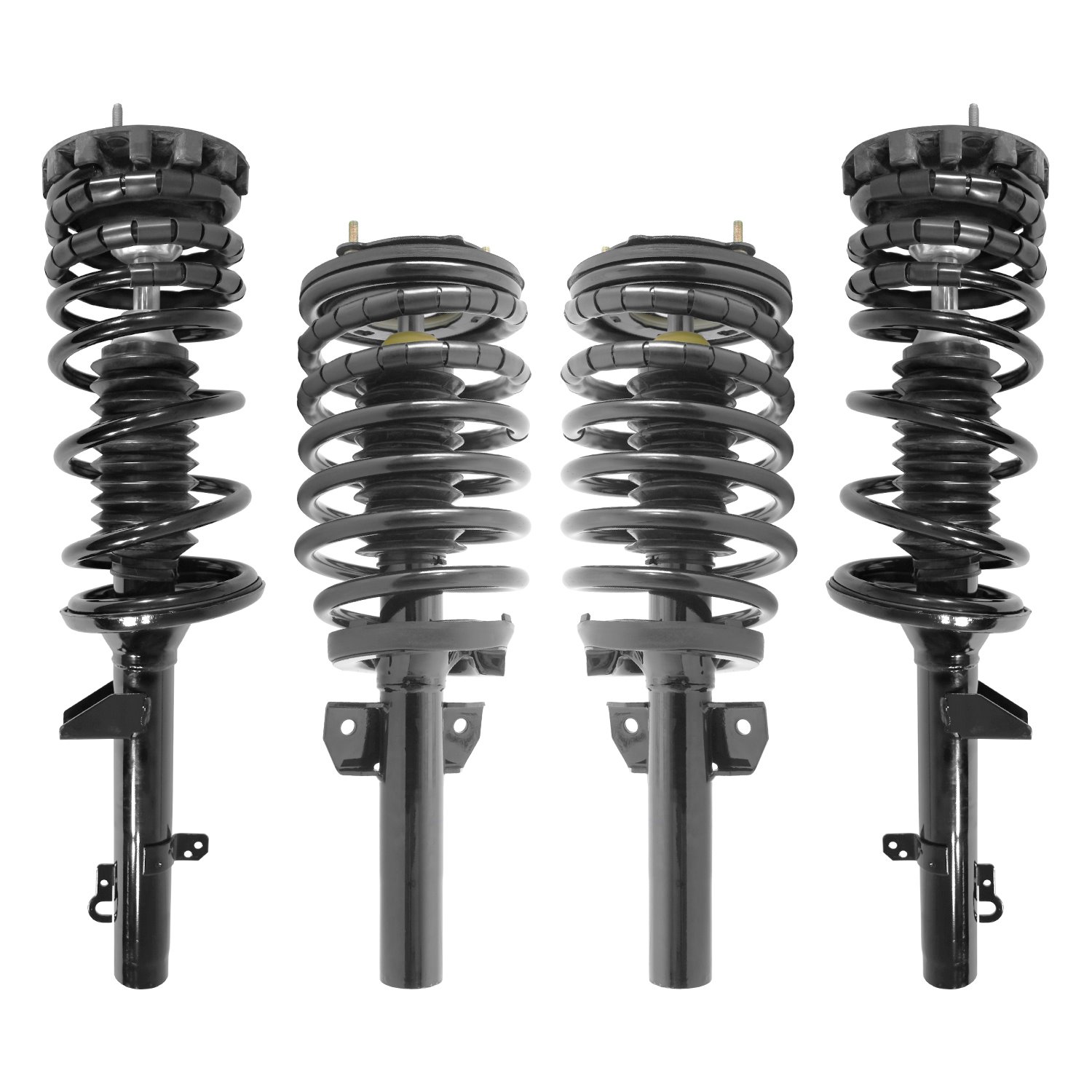 4-11310-15250-001 Front & Rear Suspension Strut & Coil Spring Assembly Kit Fits Select Ford Taurus, Mercury Sable