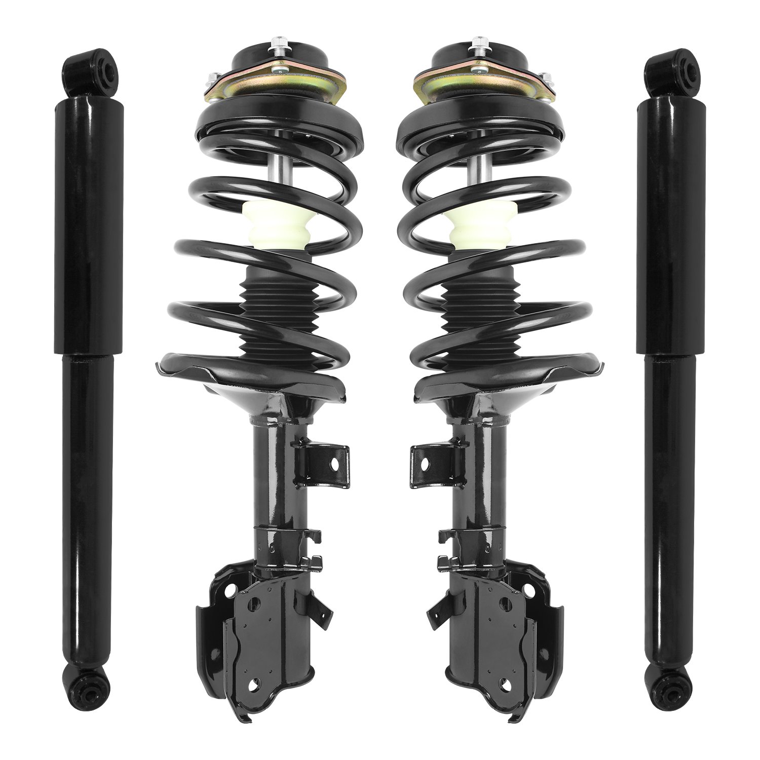4-11313-255420-001 Front & Rear Suspension Strut & Coil Spring Assembly Fits Select Nissan Pathfinder, Infiniti QX4