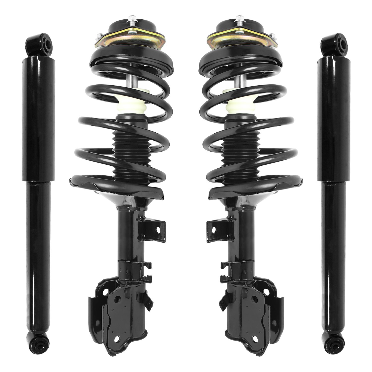 4-11315-255420-001 Front & Rear Suspension Strut & Coil Spring Assembly Fits Select Nissan Pathfinder, Infiniti QX4