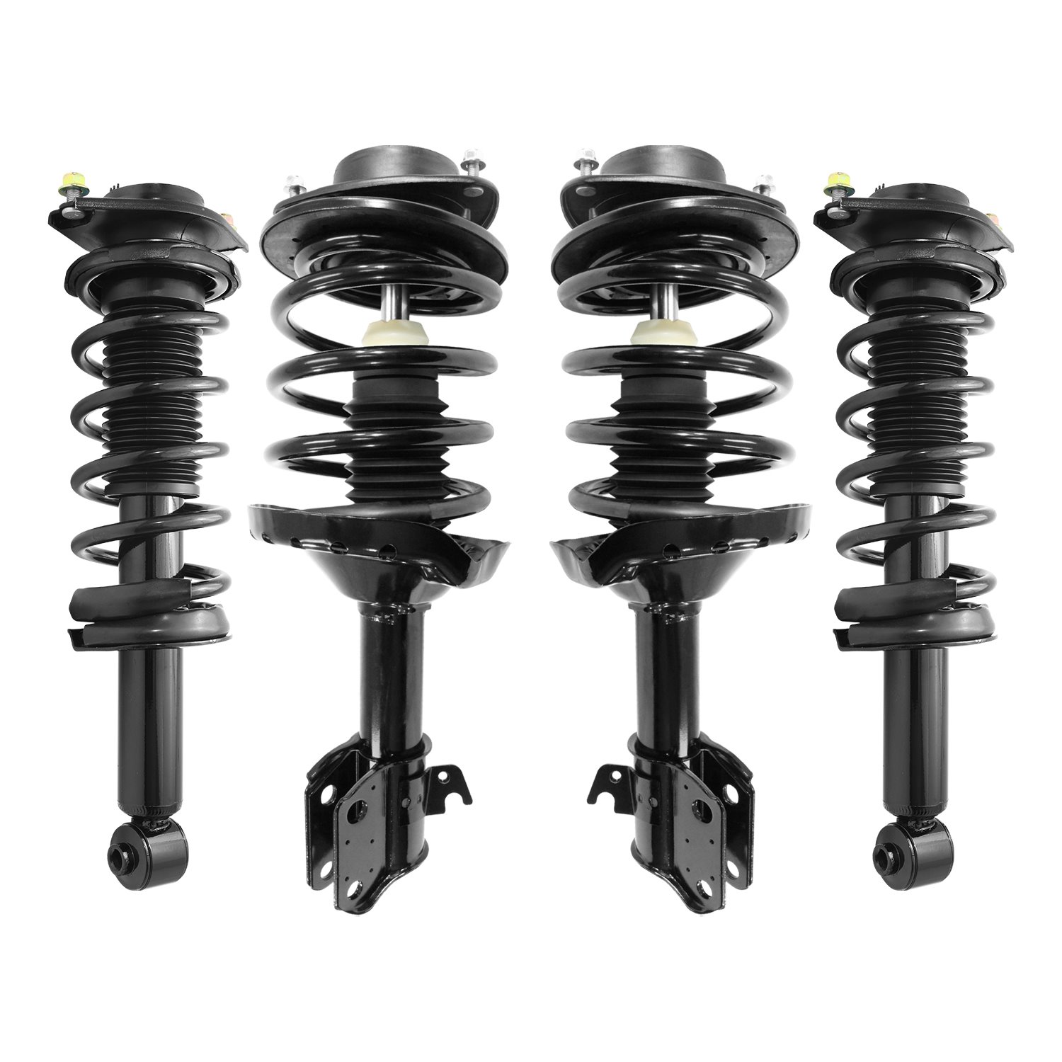 4-11321-15440-001 Front & Rear Suspension Strut & Coil Spring Assembly Kit Fits Select Subaru Impreza