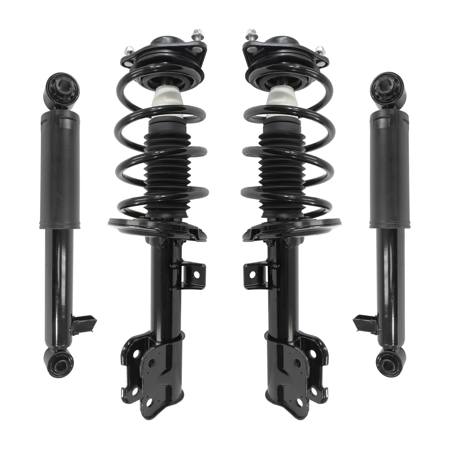 4-11365-259070-001 Front & Rear Suspension Strut & Coil Spring Assembly Fits Select Kia/Hyundai
