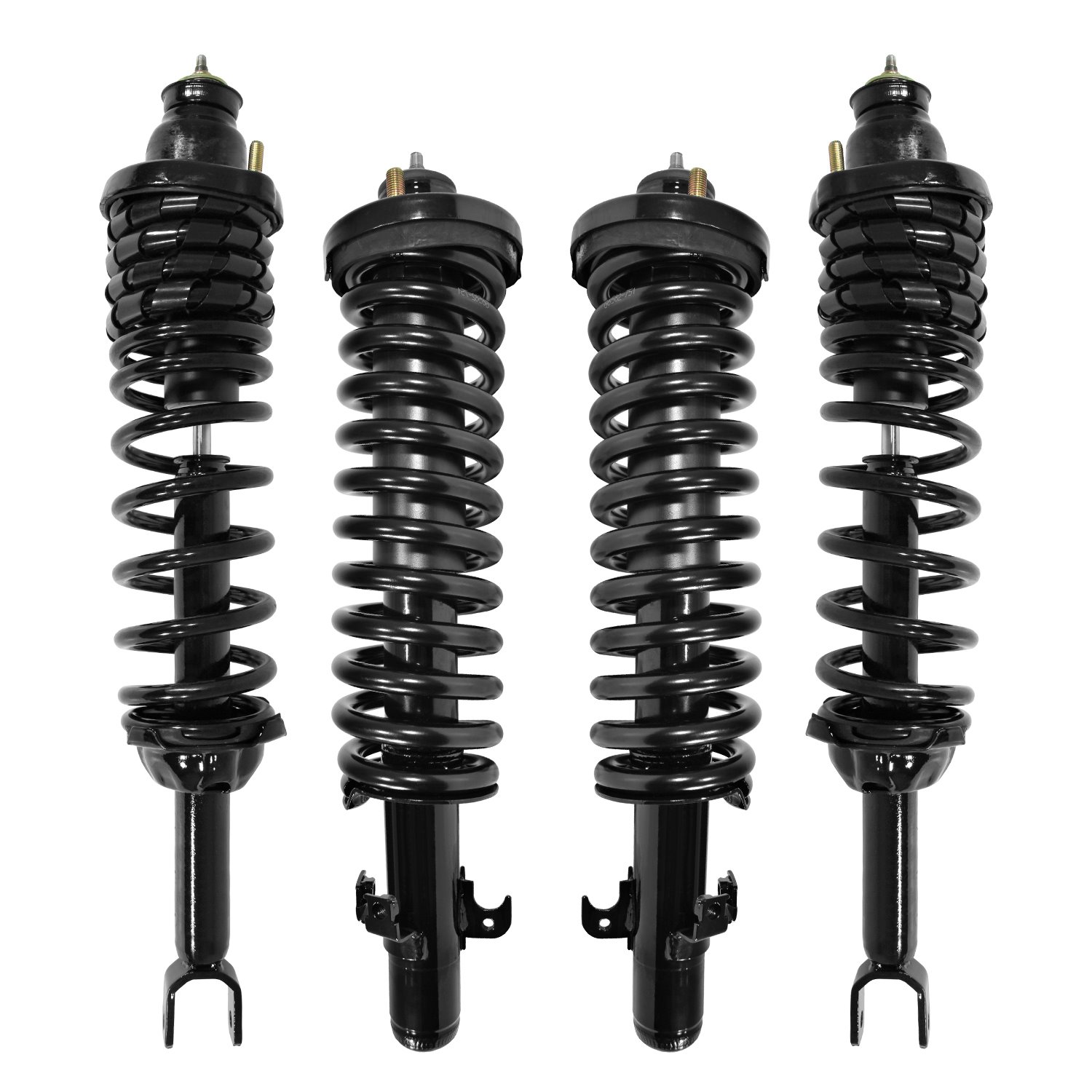 4-11400-15151-001 Front & Rear Suspension Strut & Coil Spring Assembly Kit Fits Select Honda Accord