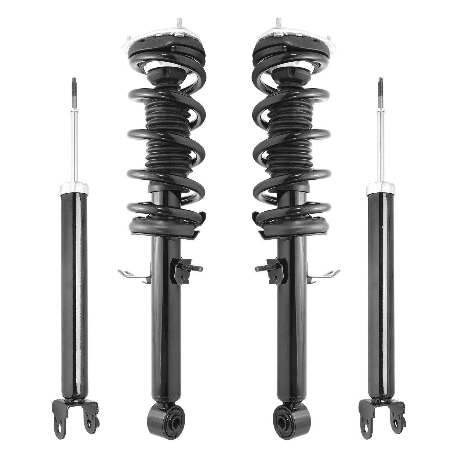 4-11405-255090-001 Front & Rear Suspension Strut & Coil Spring Assembly Fits Select Infiniti G37