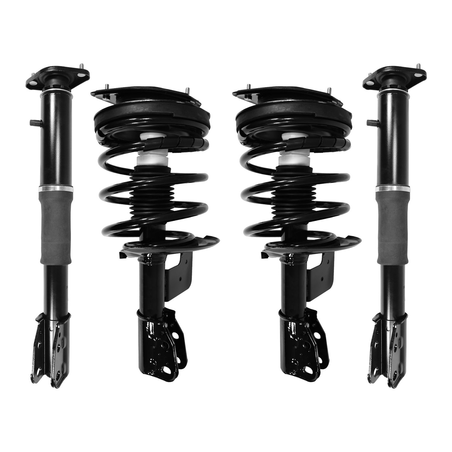 4-11420-15300-001 Front & Rear Suspension Strut & Coil Spring Assembly Kit Fits Select GM