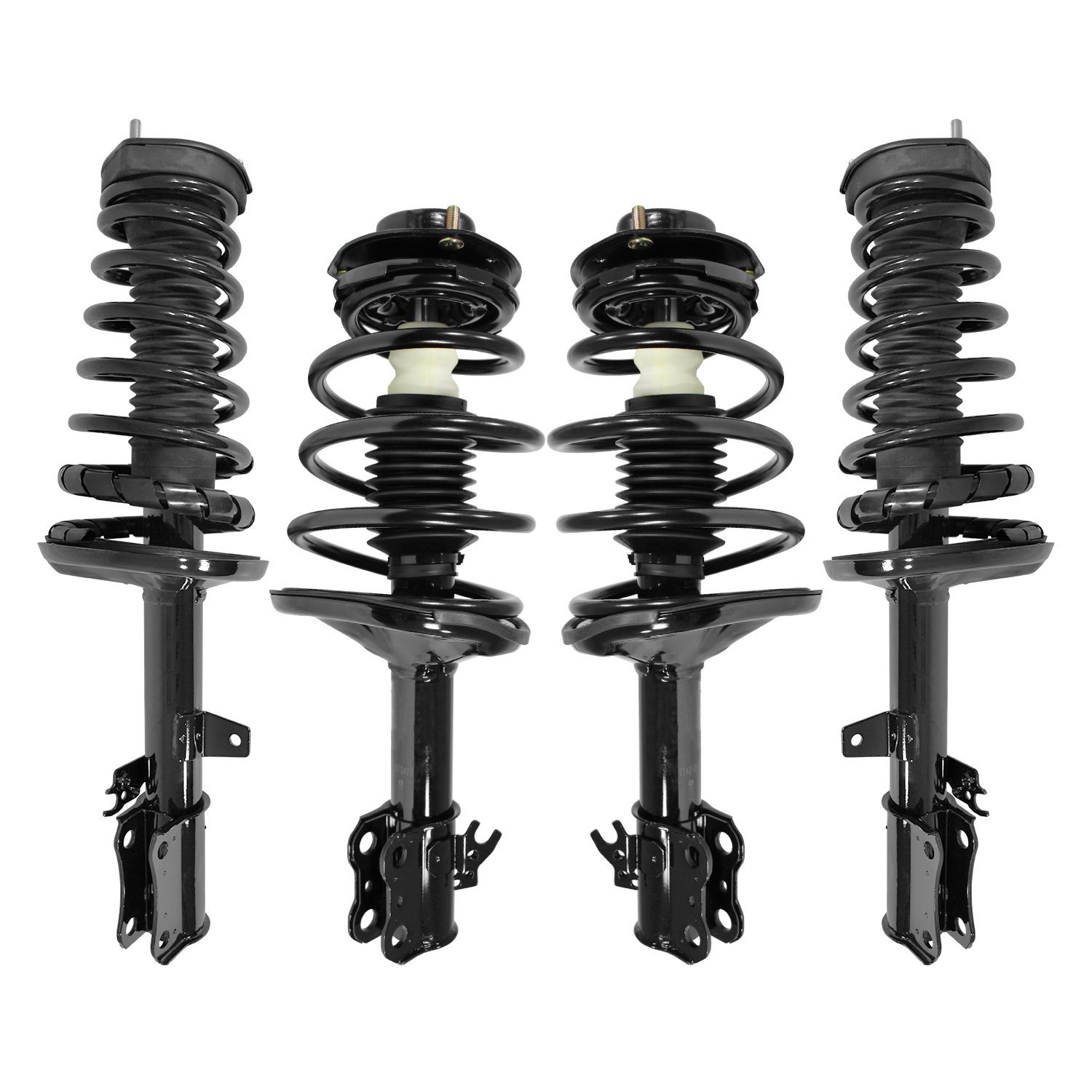 4-11471-15321-001 Front & Rear Suspension Strut & Coil Spring Assembly Kit Fits Select Toyota Camry
