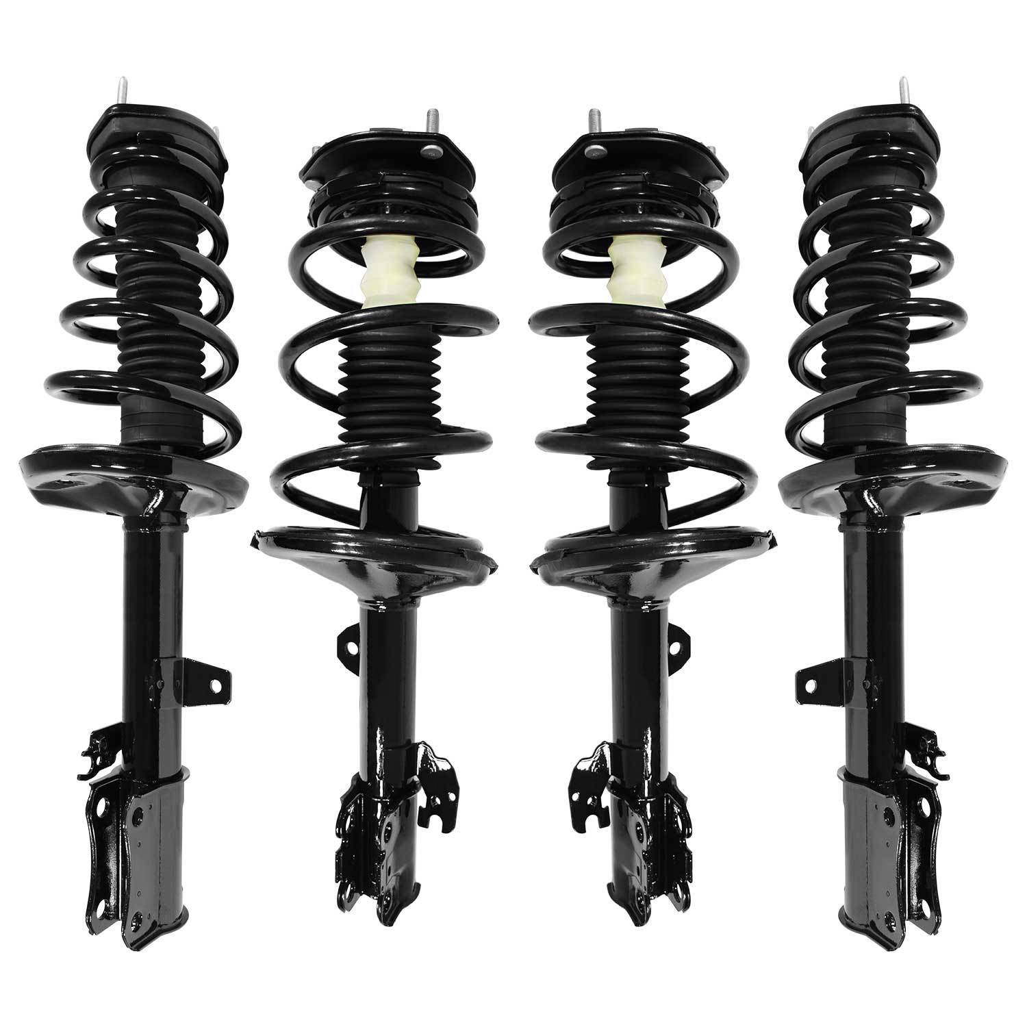 4-11473-15905-001 Front & Rear Suspension Strut & Coil Spring Assembly Kit Fits Select Toyota Highlander