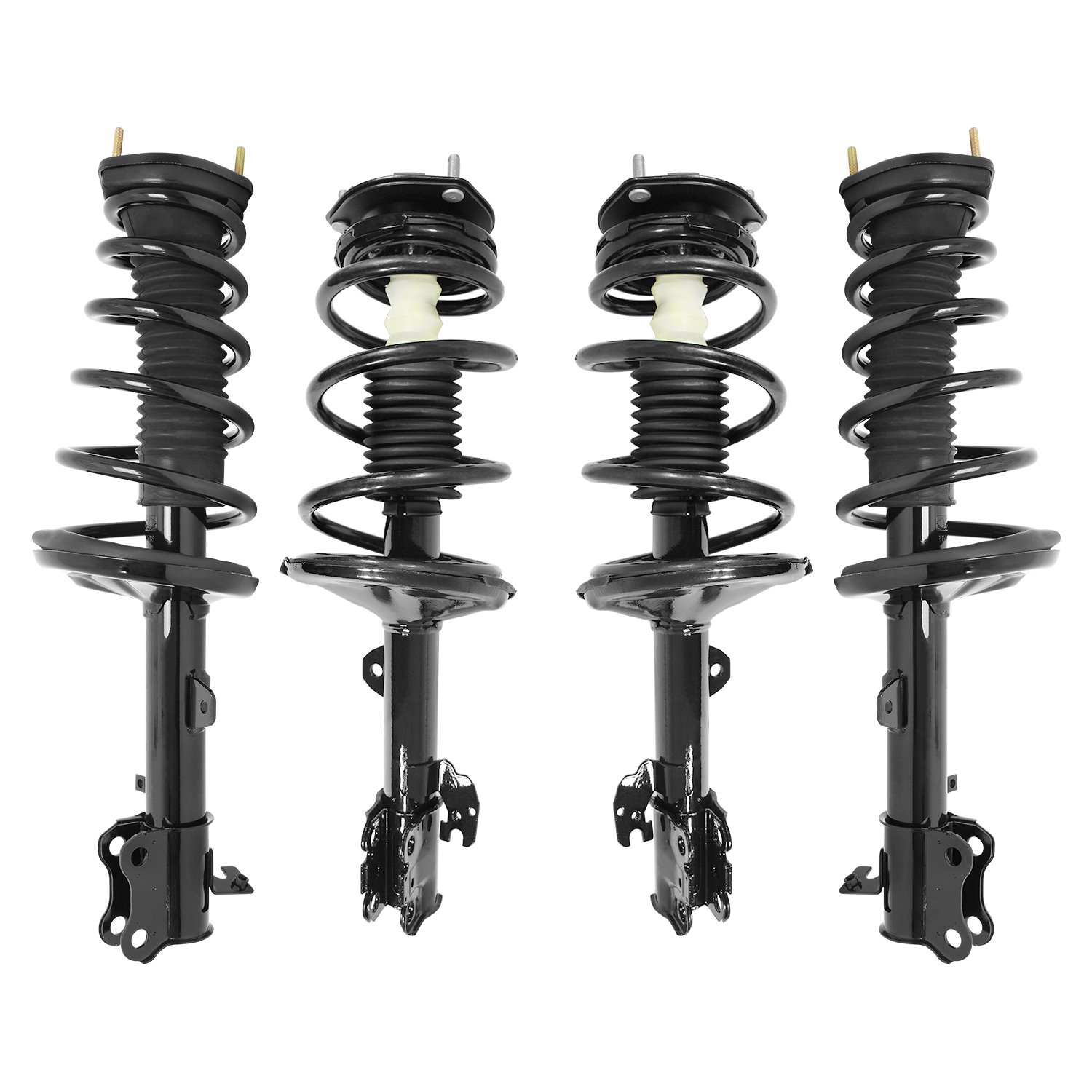 4-11473-15907-001 Front & Rear Suspension Strut & Coil Spring Assembly Kit Fits Select Toyota Highlander