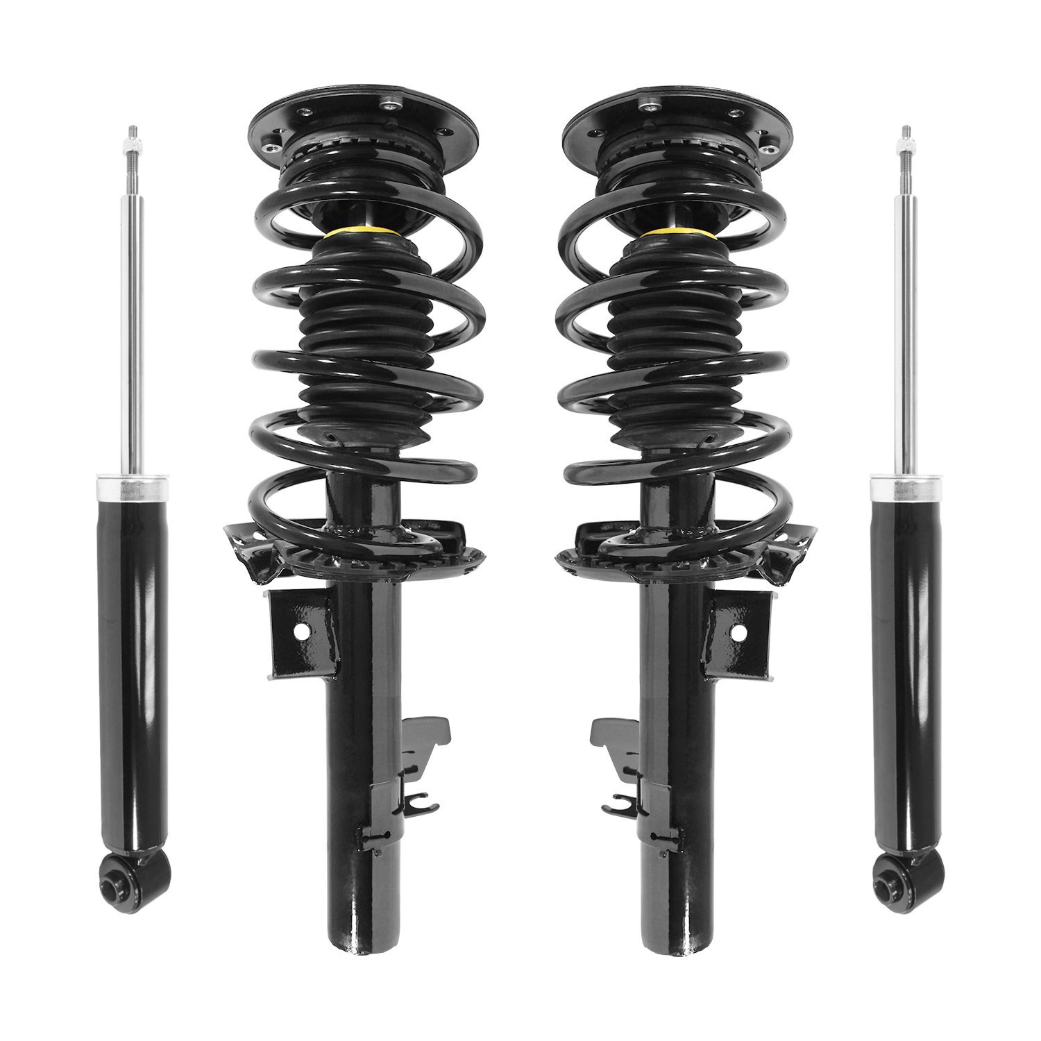 4-11493-259960-001 Front & Rear Suspension Strut & Coil Spring Assembly Fits Select Volvo V70, Volvo XC70