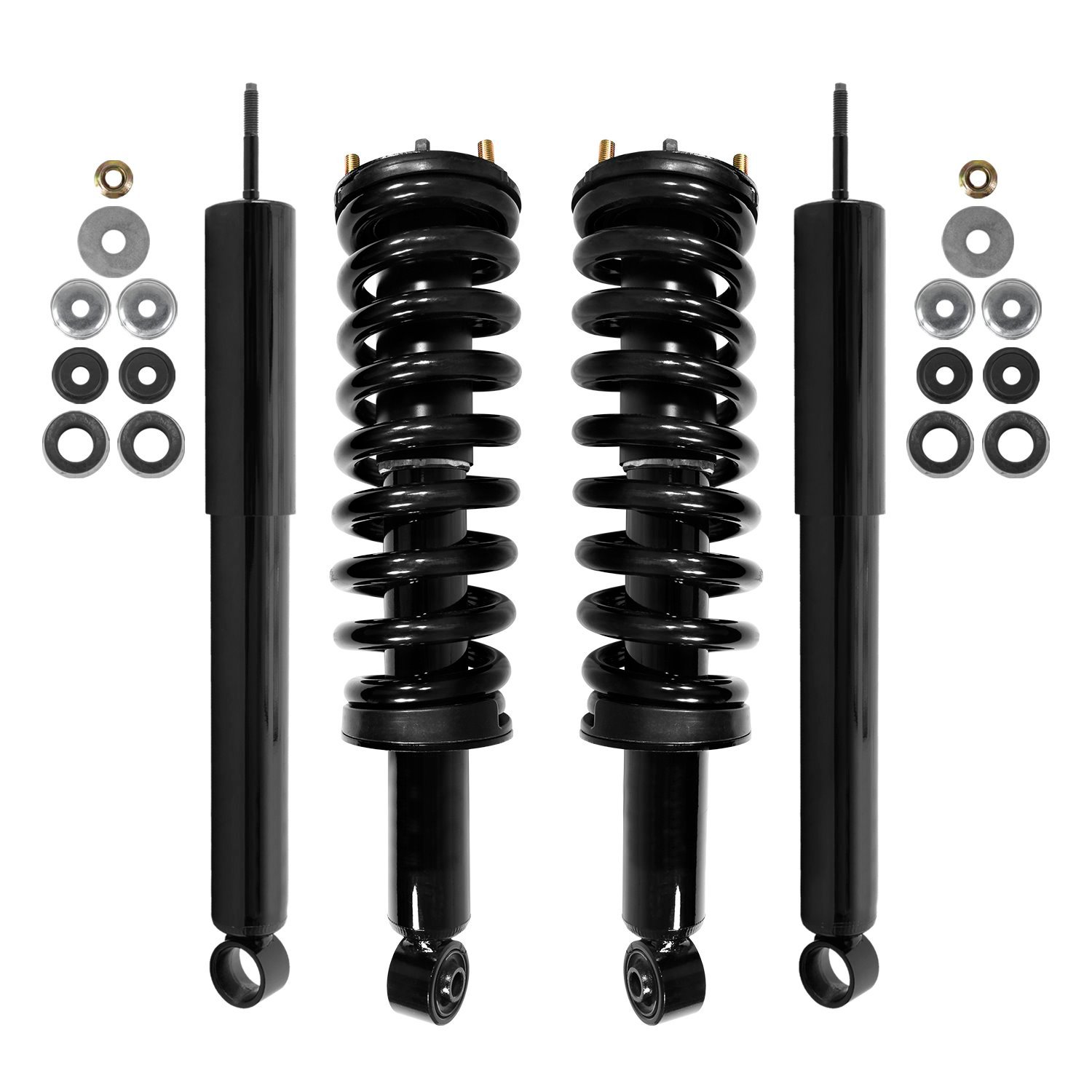 4-11561-254010-001 Front & Rear Suspension Strut & Coil Spring Assembly Fits Select Toyota 4Runner