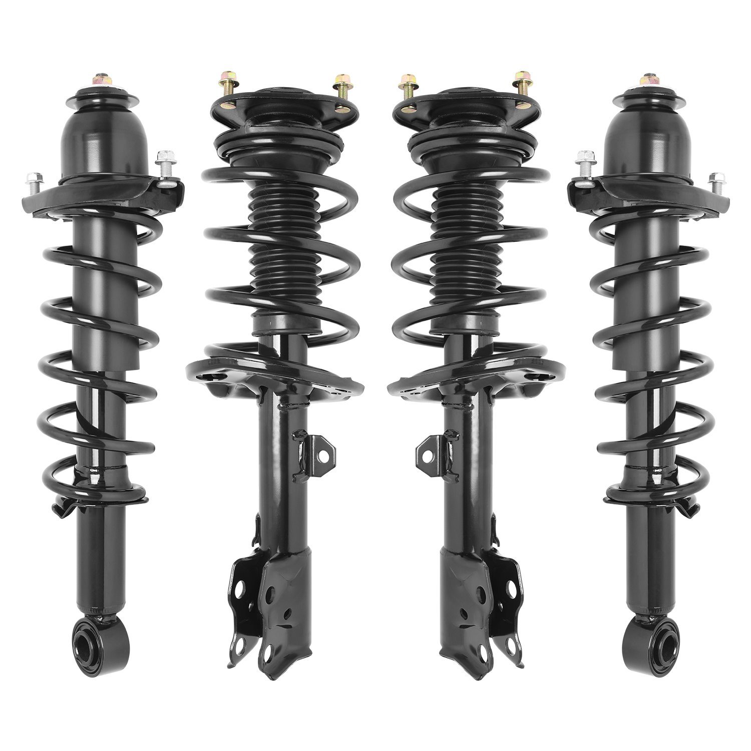 4-11585-15065-001 Front & Rear Suspension Strut & Coil Spring Assembly Kit Fits Select Toyota Corolla