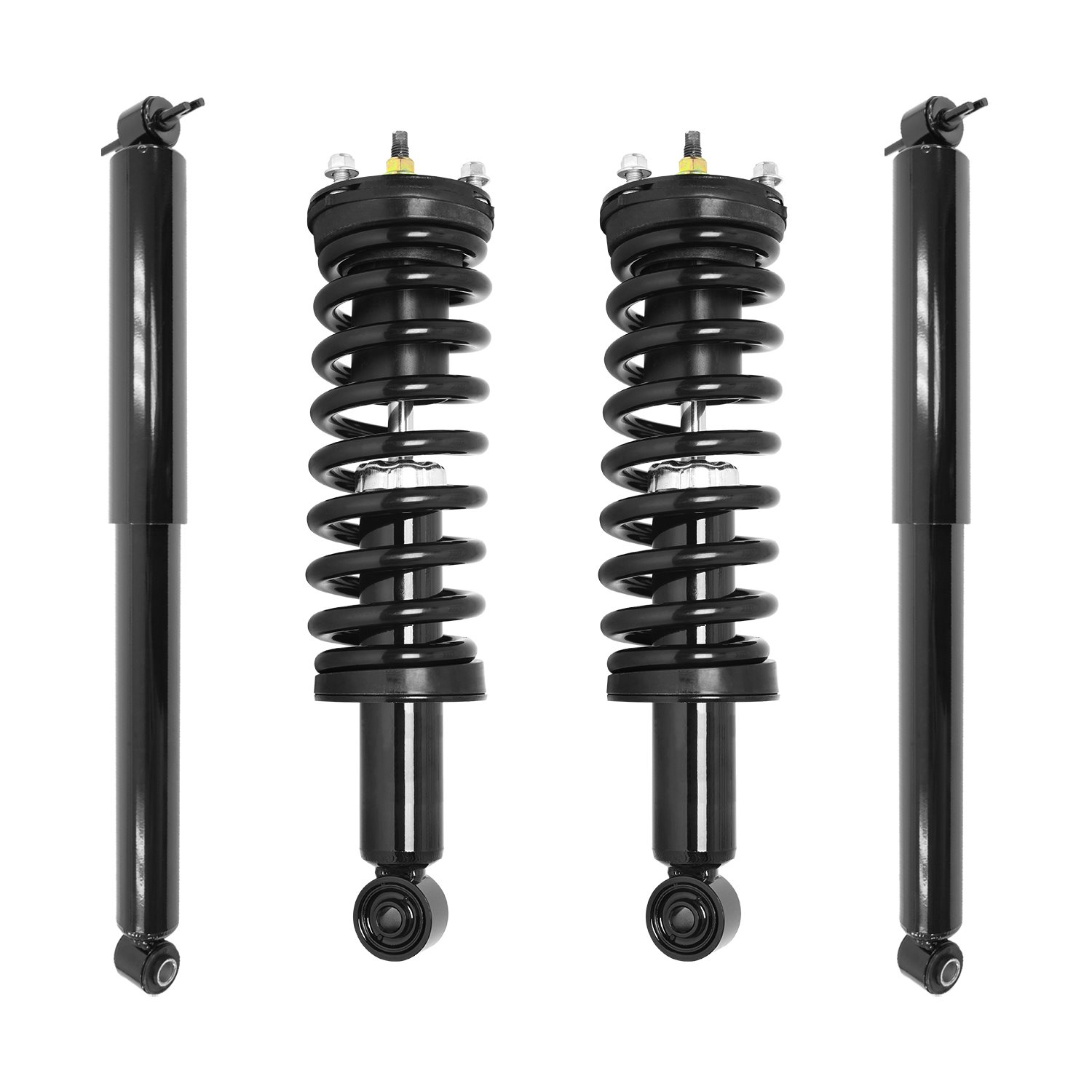 4-11600-251260-001 Front & Rear Suspension Strut & Coil Spring Assembly Fits Select GM