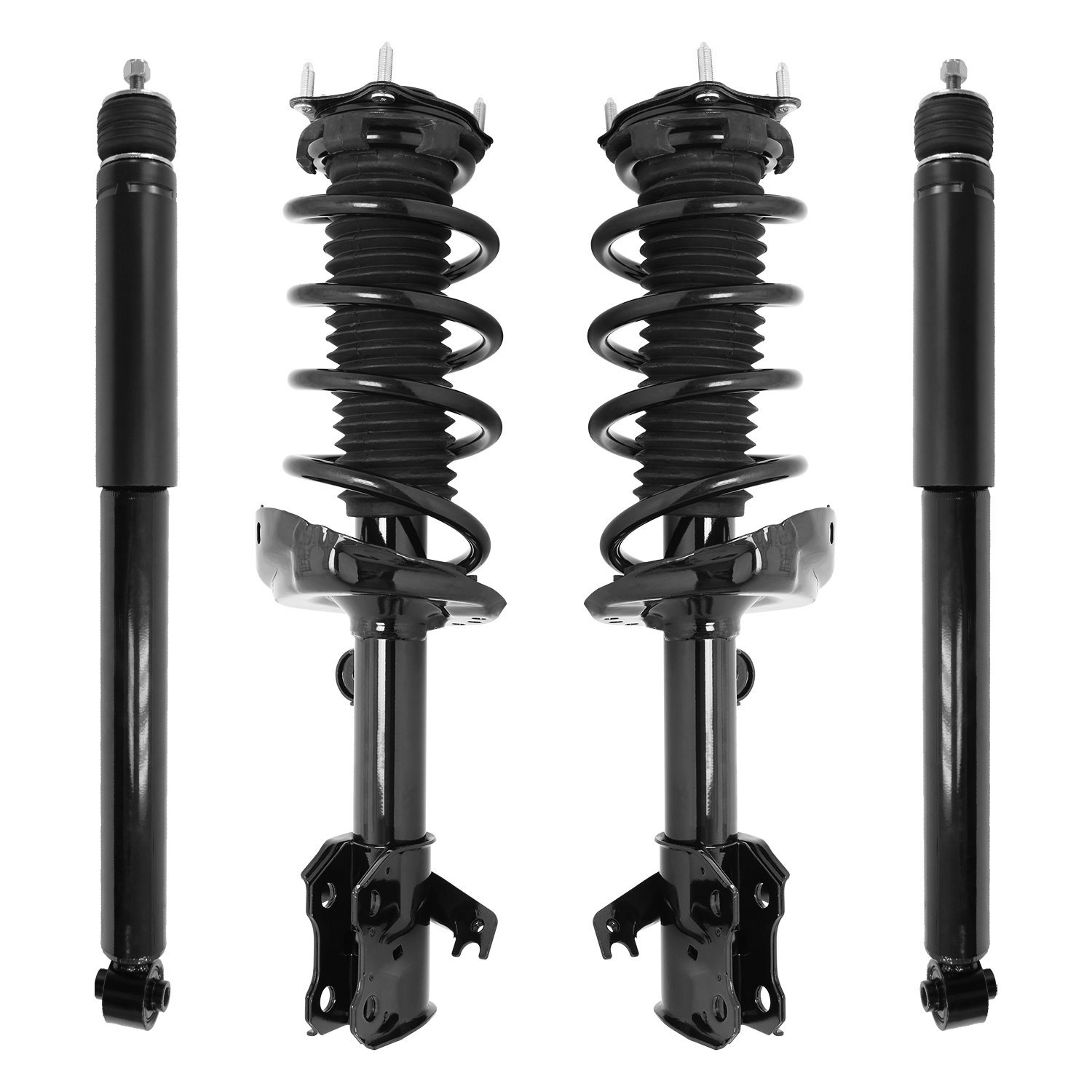 4-11607-259250-001 Front & Rear Suspension Strut & Coil Spring Assembly Fits Select Acura RDX
