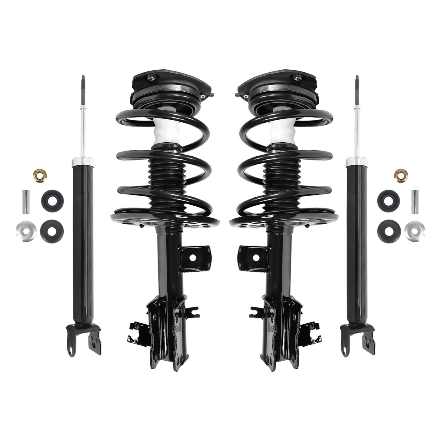 4-11611-255030-001 Front & Rear Suspension Strut & Coil Spring Assembly Fits Select Nissan Altima