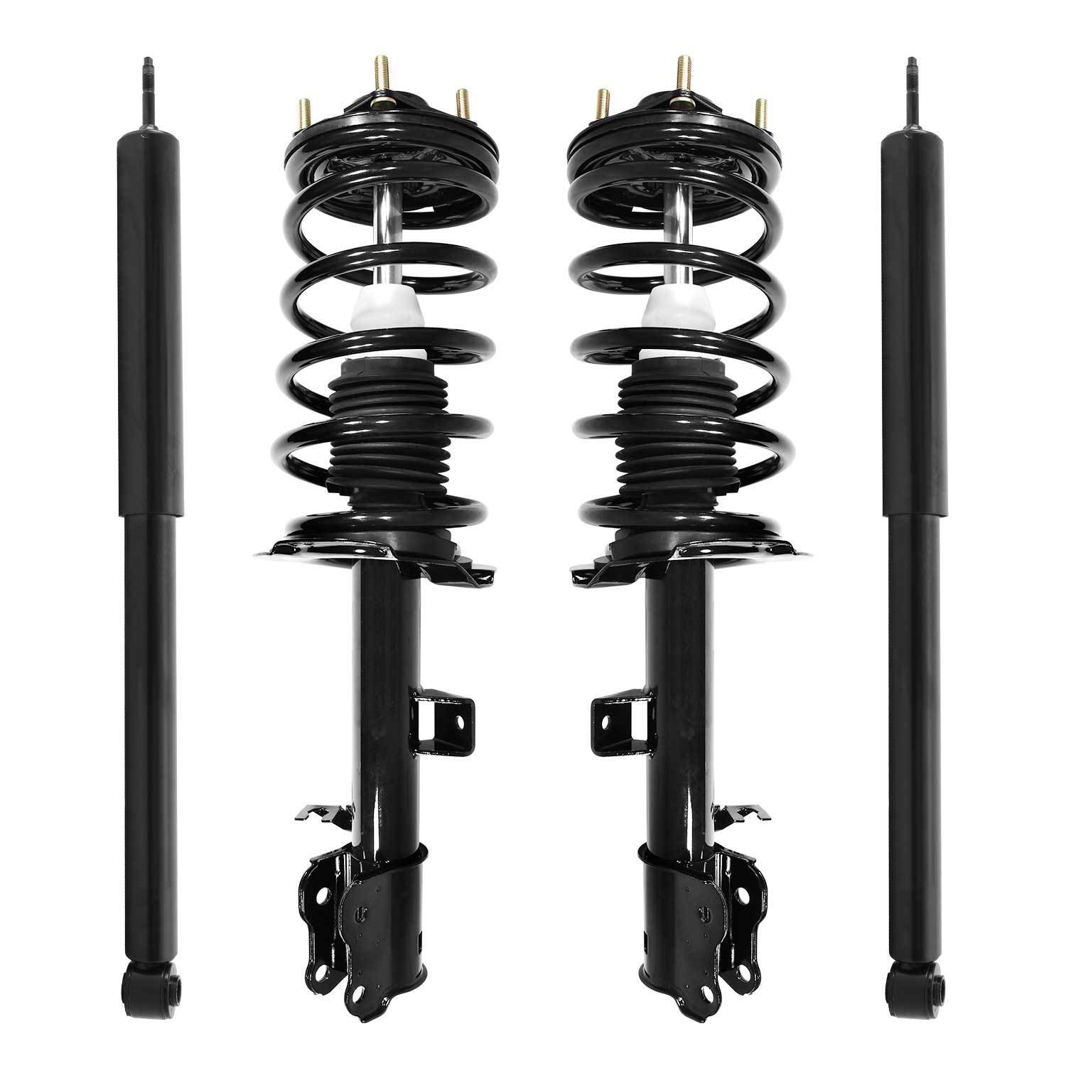 4-11621-252040-001 Front & Rear Suspension Strut & Coil Spring Assembly Fits Select Ford/Mercury/Mazda
