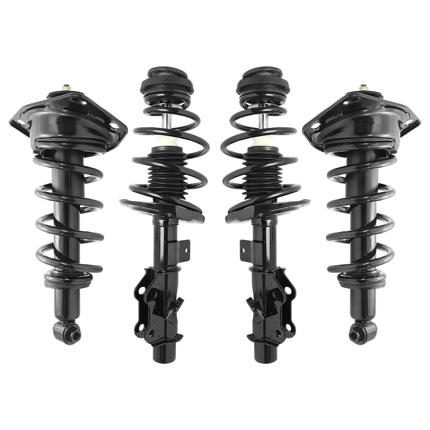 4-11623-15201-001 Front & Rear Suspension Strut & Coil Spring Assembly Kit Fits Select Chevy Camaro