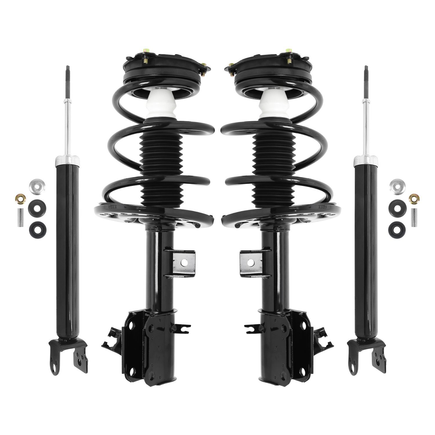 4-11633-255030-001 Front & Rear Suspension Strut & Coil Spring Assembly Fits Select Nissan Altima